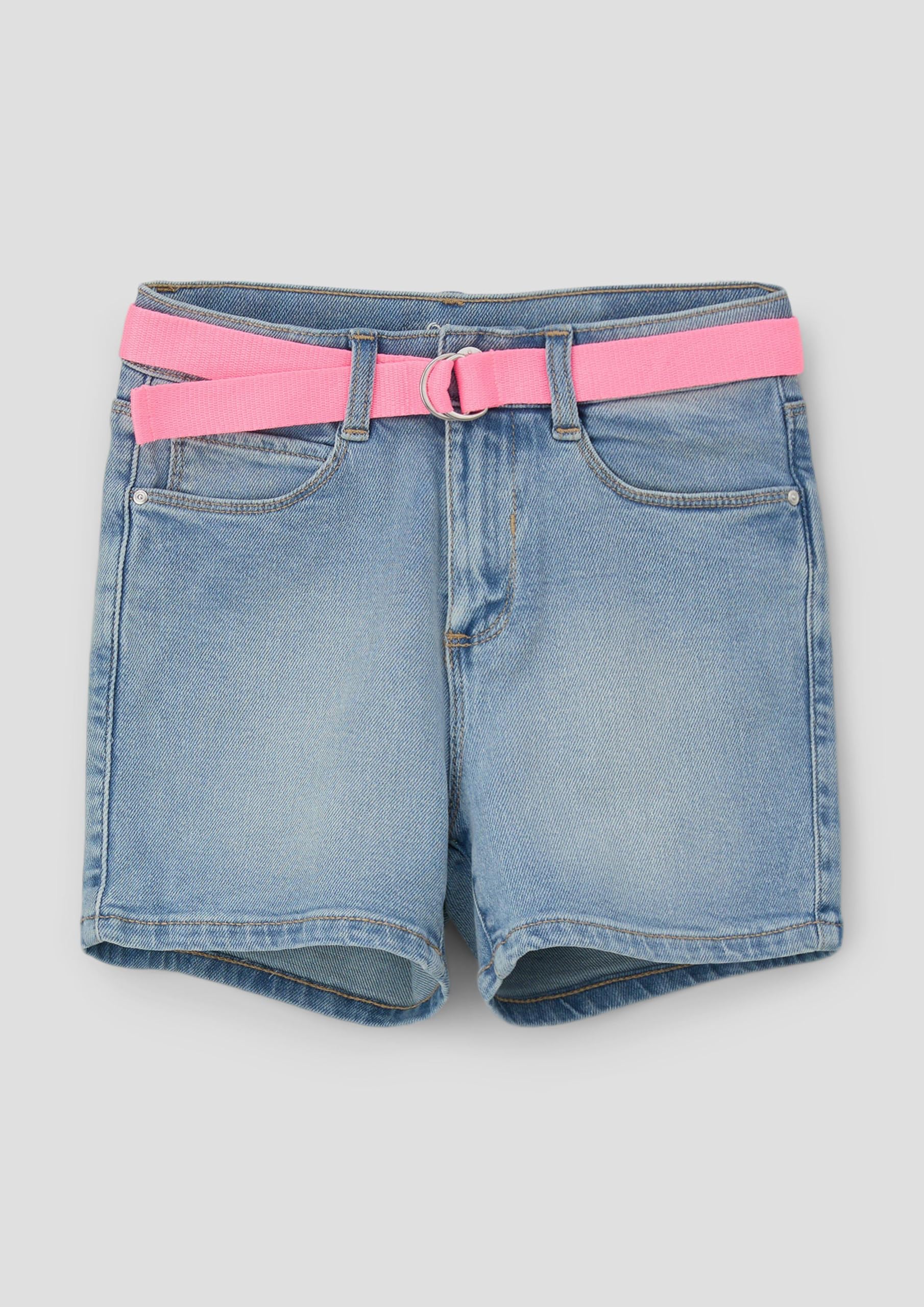 s.Oliver Junior Jeans Short Gürtel Denim Sommer