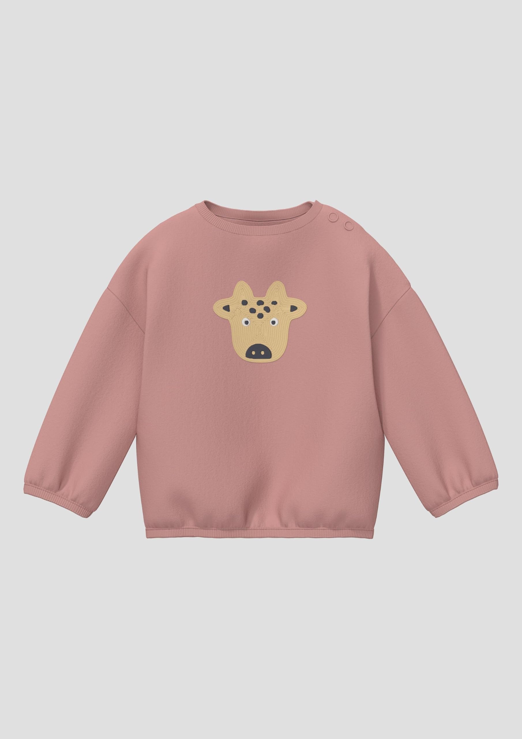 s.Oliver RED LABEL Sweatshirt mit Applikation 92 Loose Fit