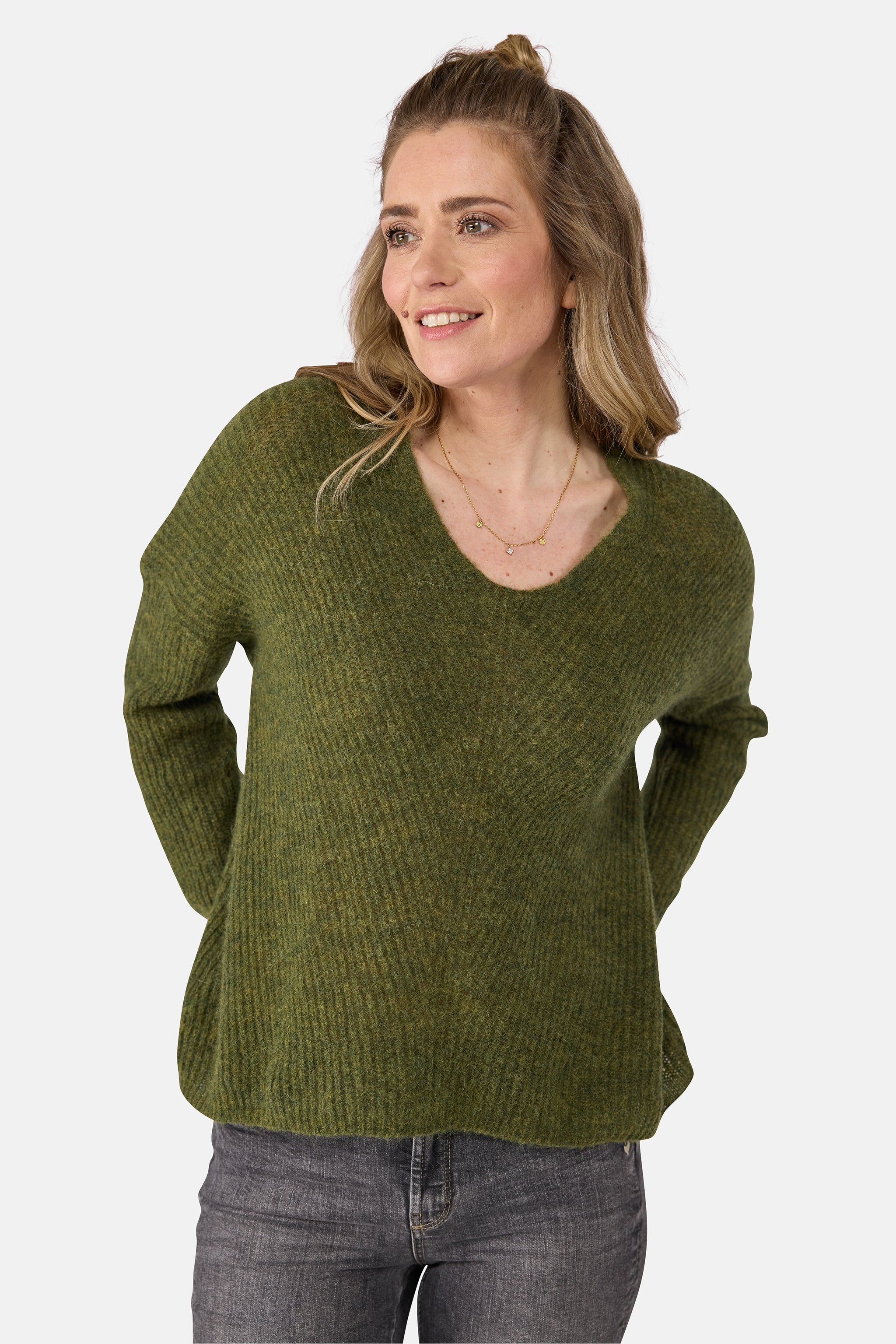 Lieblingsstück AlienaEP Pullover rose Alpaka
