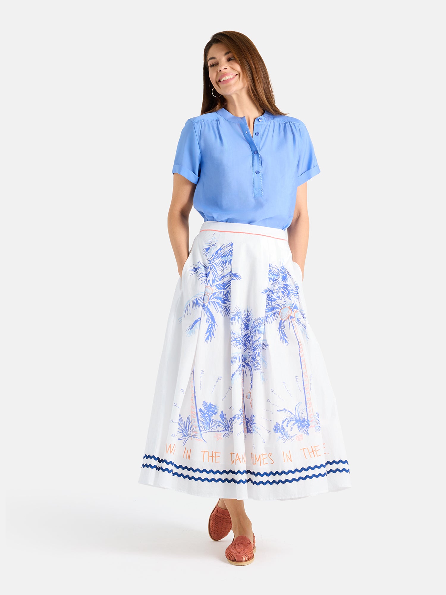 Lieblingsstück RaniaL Rock offwhite Print