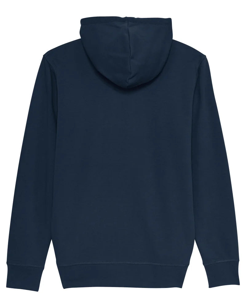 dna merch Basics Kapuzenjacke schwarz Biobaumwolle