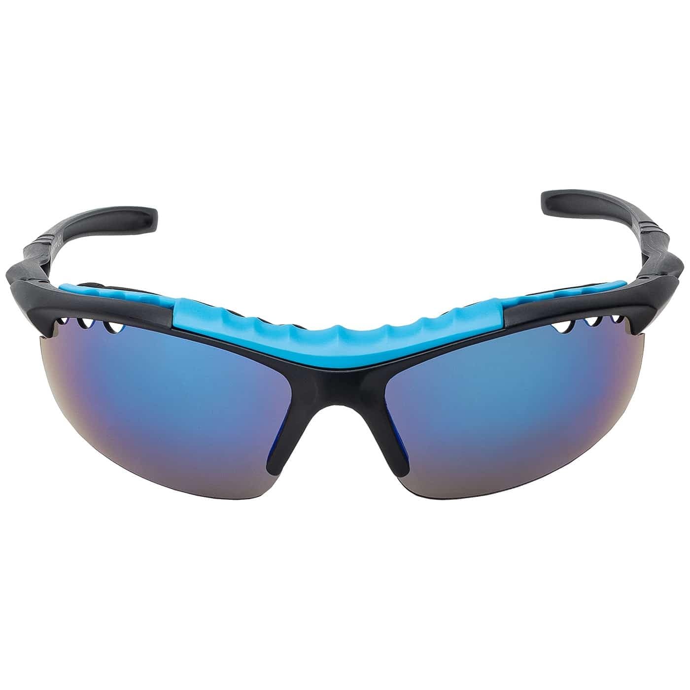 BEZLIT Sport Sonnenbrille Blau verspiegelt UV400