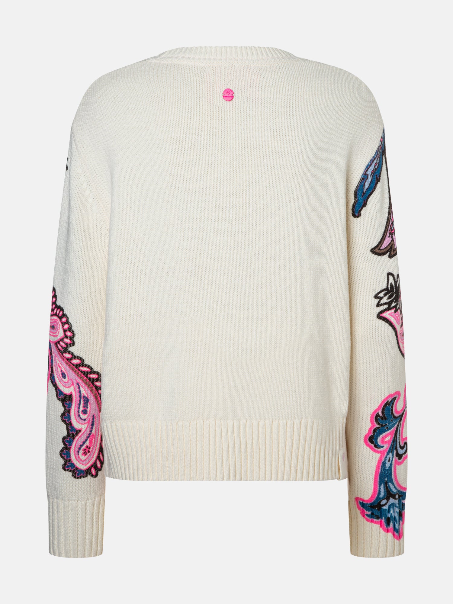 Lieblingsstück AldriaL Pullover Baumwollmix offwhite Print