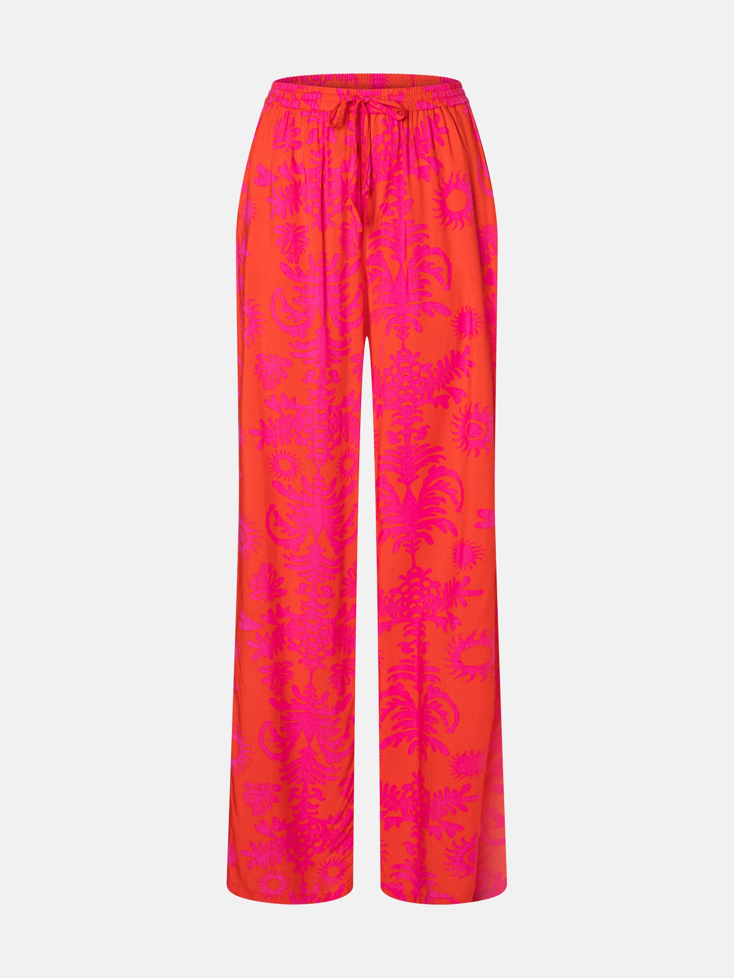 Lieblingsstück Wide Leg Hose tomato red aus Viskose