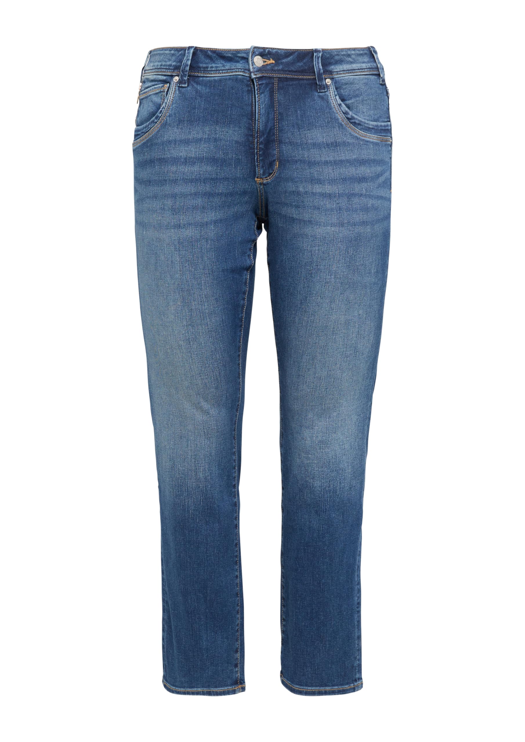s.Oliver Red Label Slim Fit Mid Rise Slim Leg Jeans
