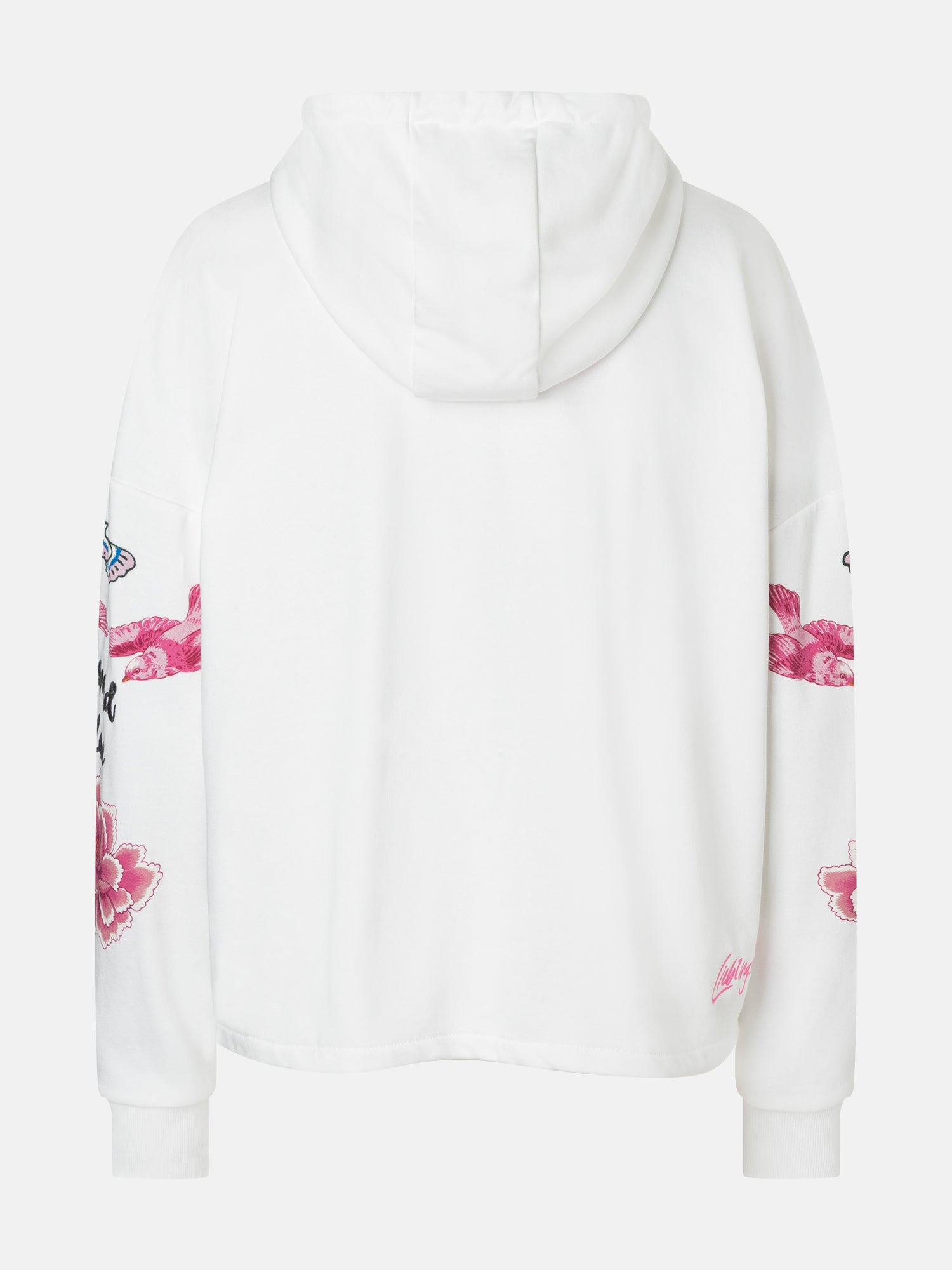 Lieblingsstück MioL Hoodie offwhite mit Motiv Baumwolle
