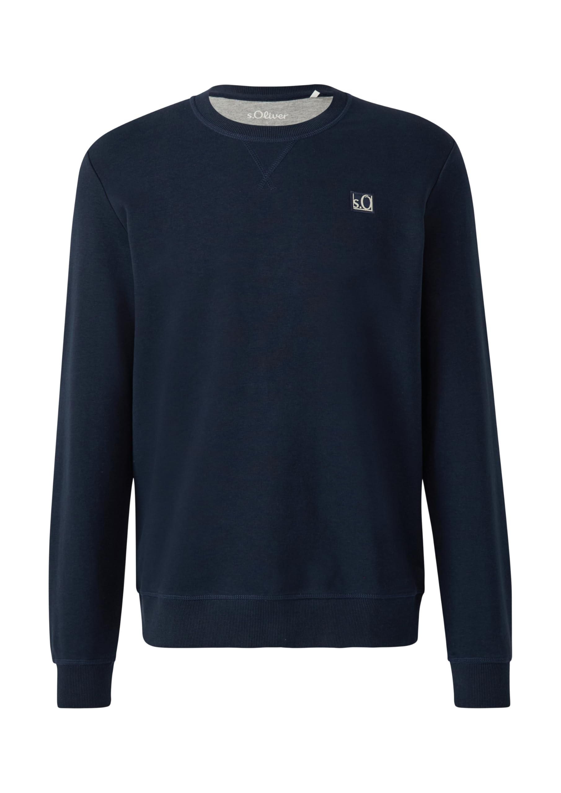 s.Oliver RED LABEL Sweatshirt Baumwollmix Crew-Neck