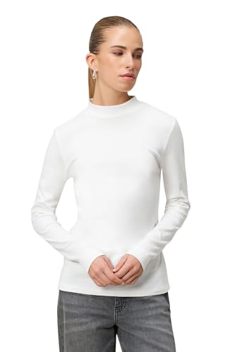 zero Langarmshirt Stehkragen Offwhite Gr. 38