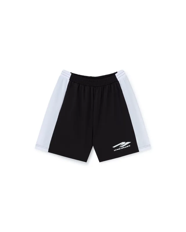 Mowalola Sucker Shorts Black Shorts Schwarz Baumwolle