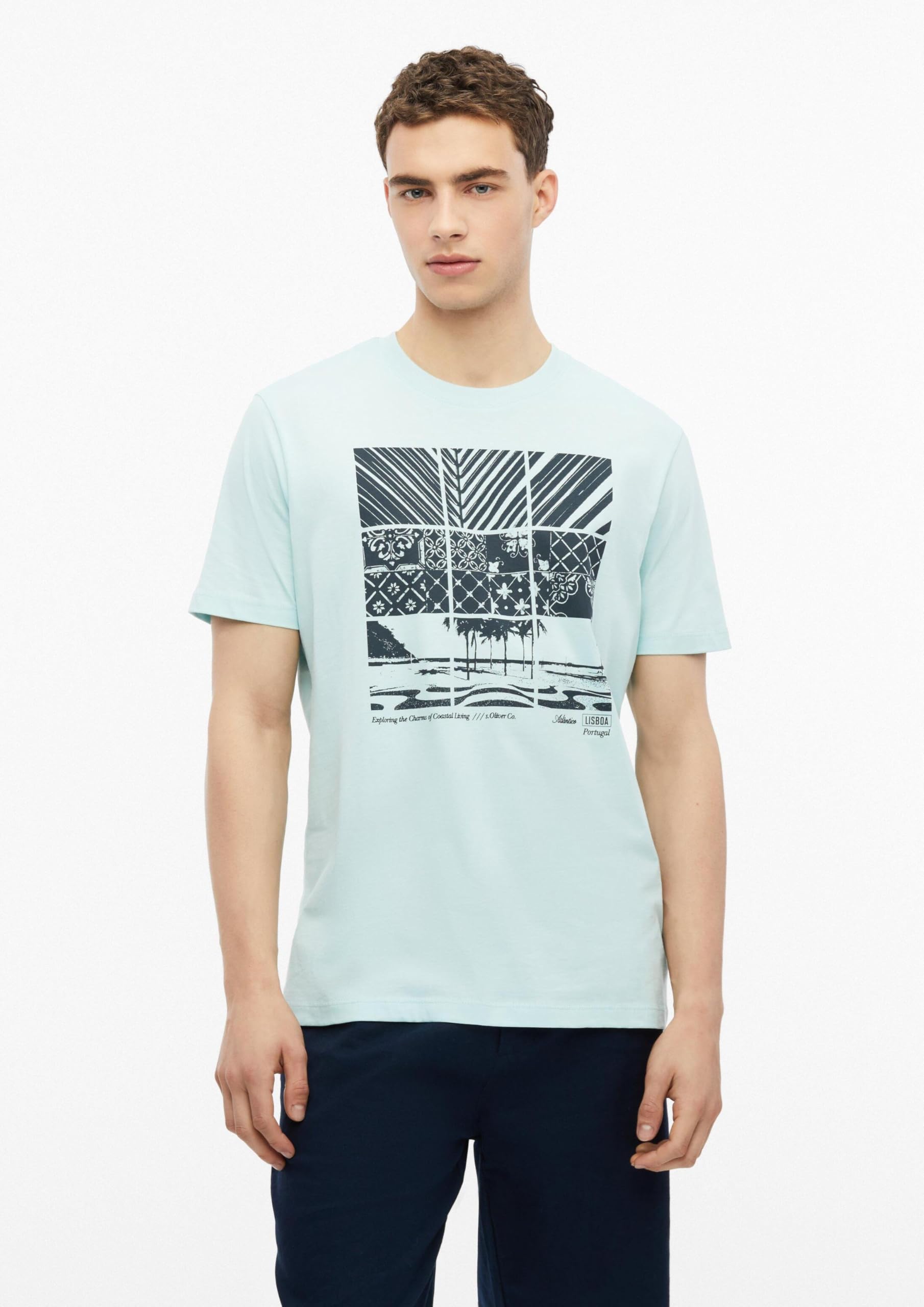 s.Oliver Junior T-Shirt XL Frontprint Baumwolle