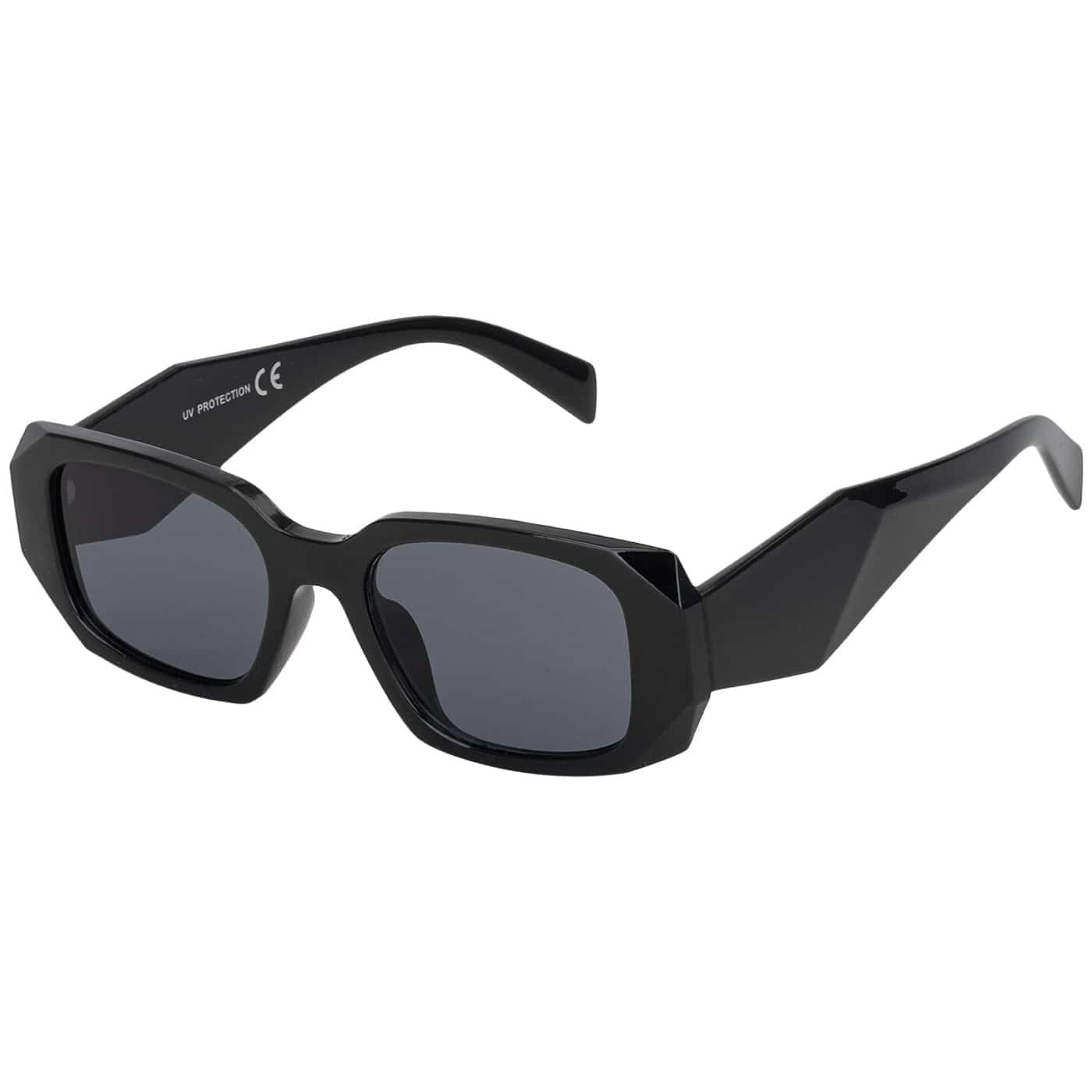 BEZLIT Retro Sonnenbrille Mintgrün Oversize rechteckig