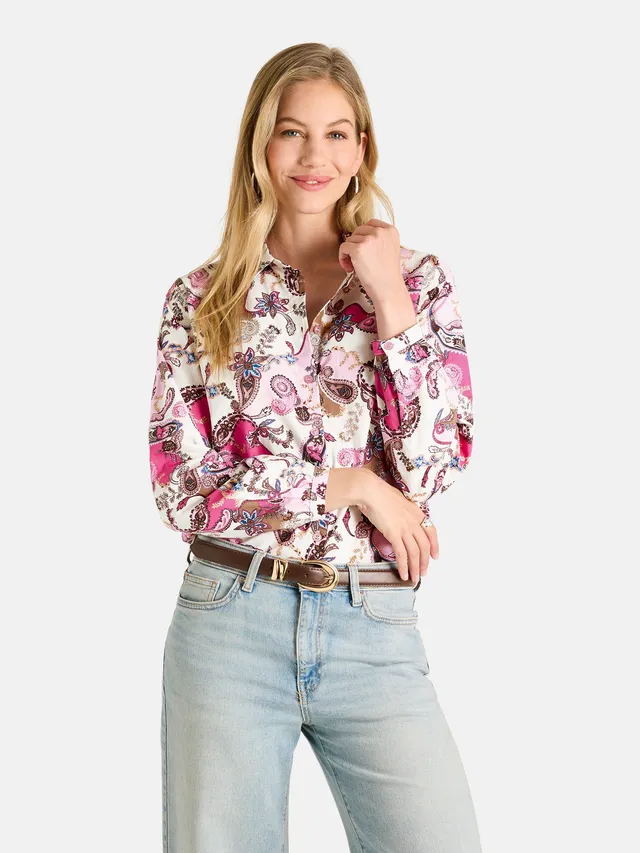 Lieblingsstück EmeeL Bluse Blooming Pink Baumwolle