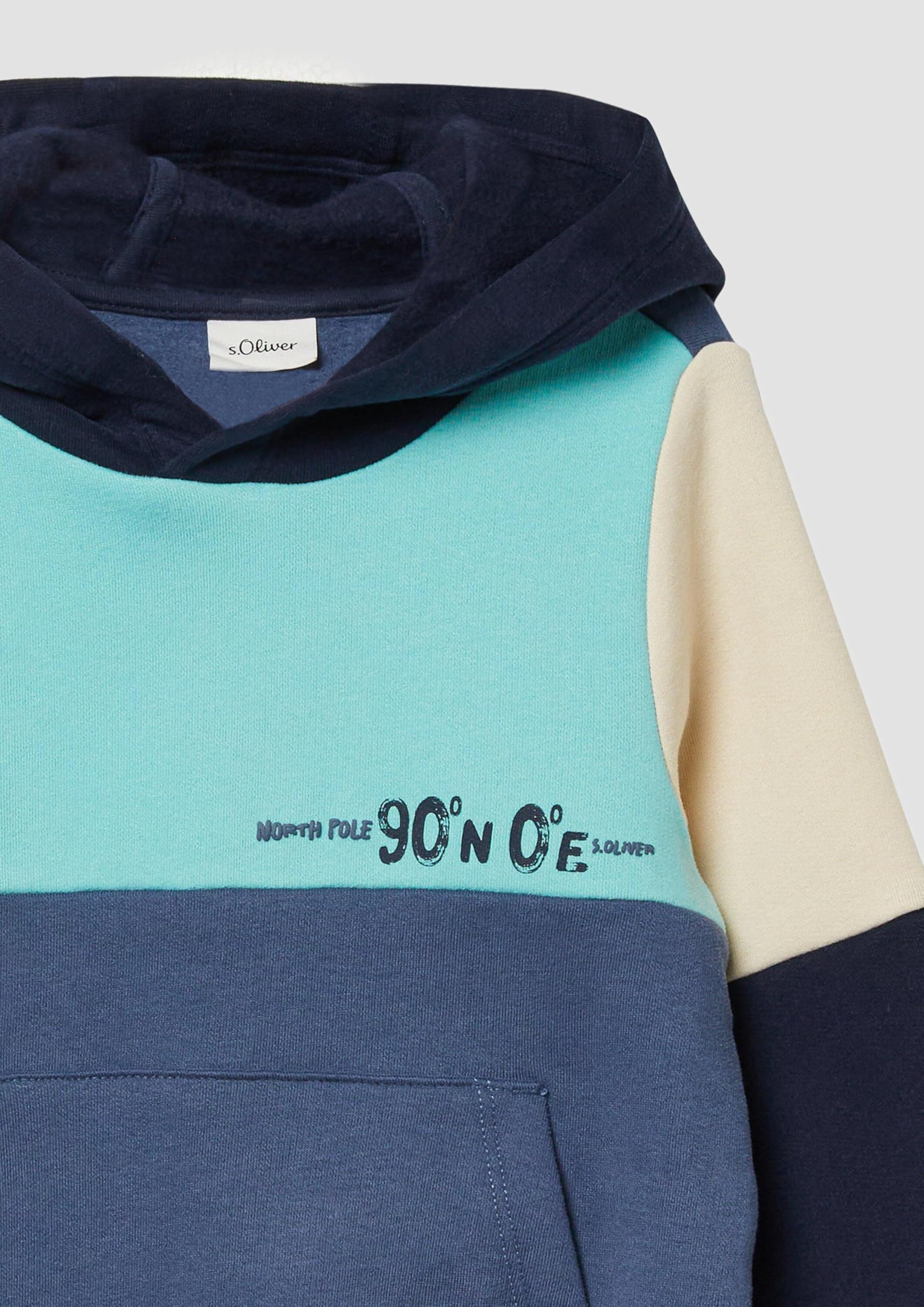 s.Oliver Jungen Sweatshirt mit Kapuze 2173451 Hoodie