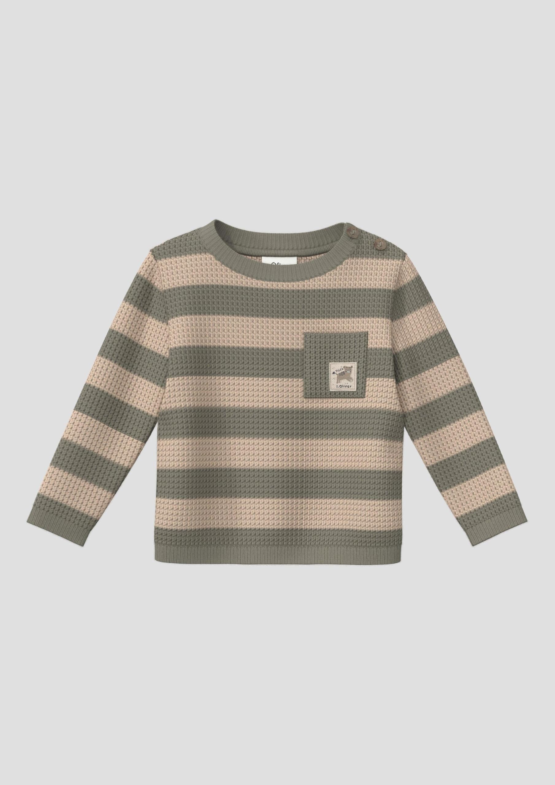s.Oliver Red Label 2181899 Sweater Grün Gr. 74