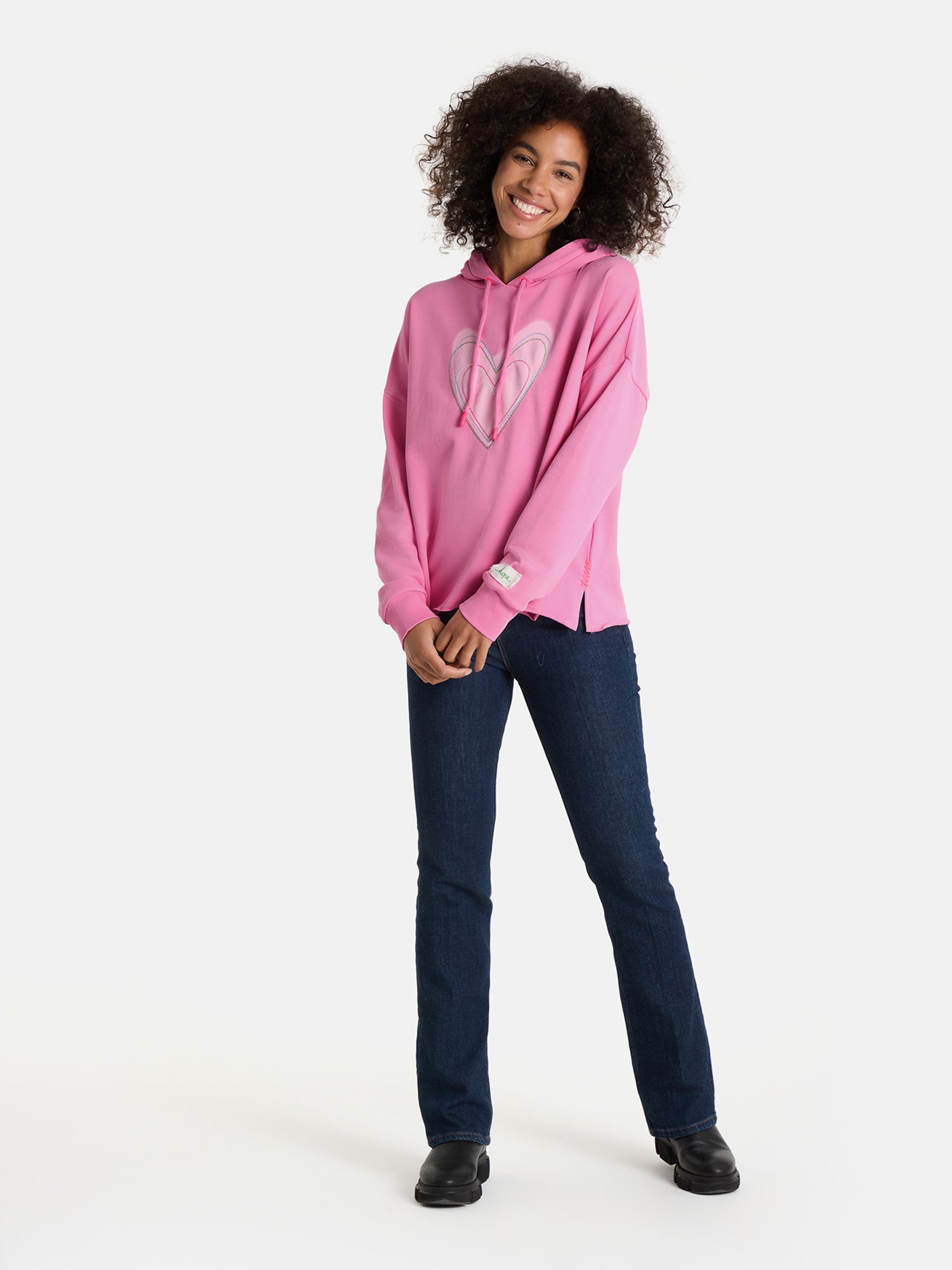 Lieblingsstück CyrenaL Hoodie blush Herz