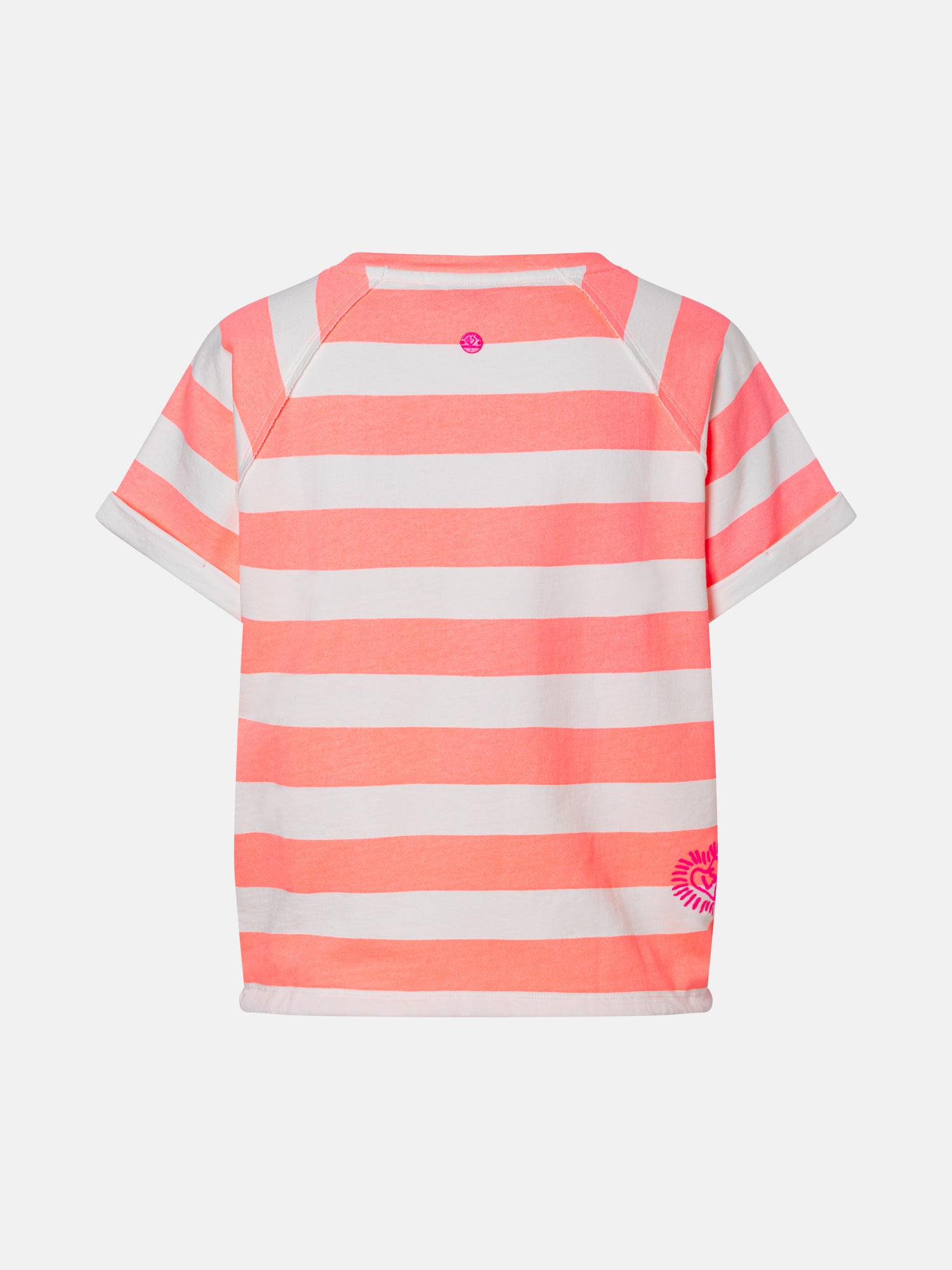 Lieblingsstück SallyL Shirt sunset gestreift Kurzarm