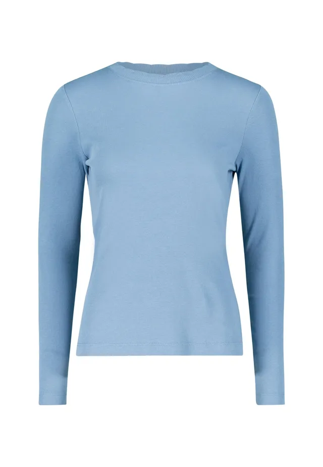 zero Basic Langarm-Shirt Spring Lake Bio-Baumwolle