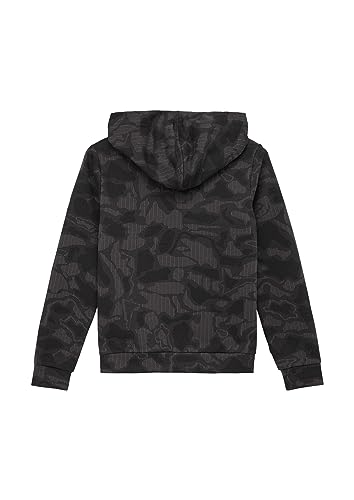 s.Oliver Jungen Sweatshirt Kapuze Allover Größe 164 Baumwolle