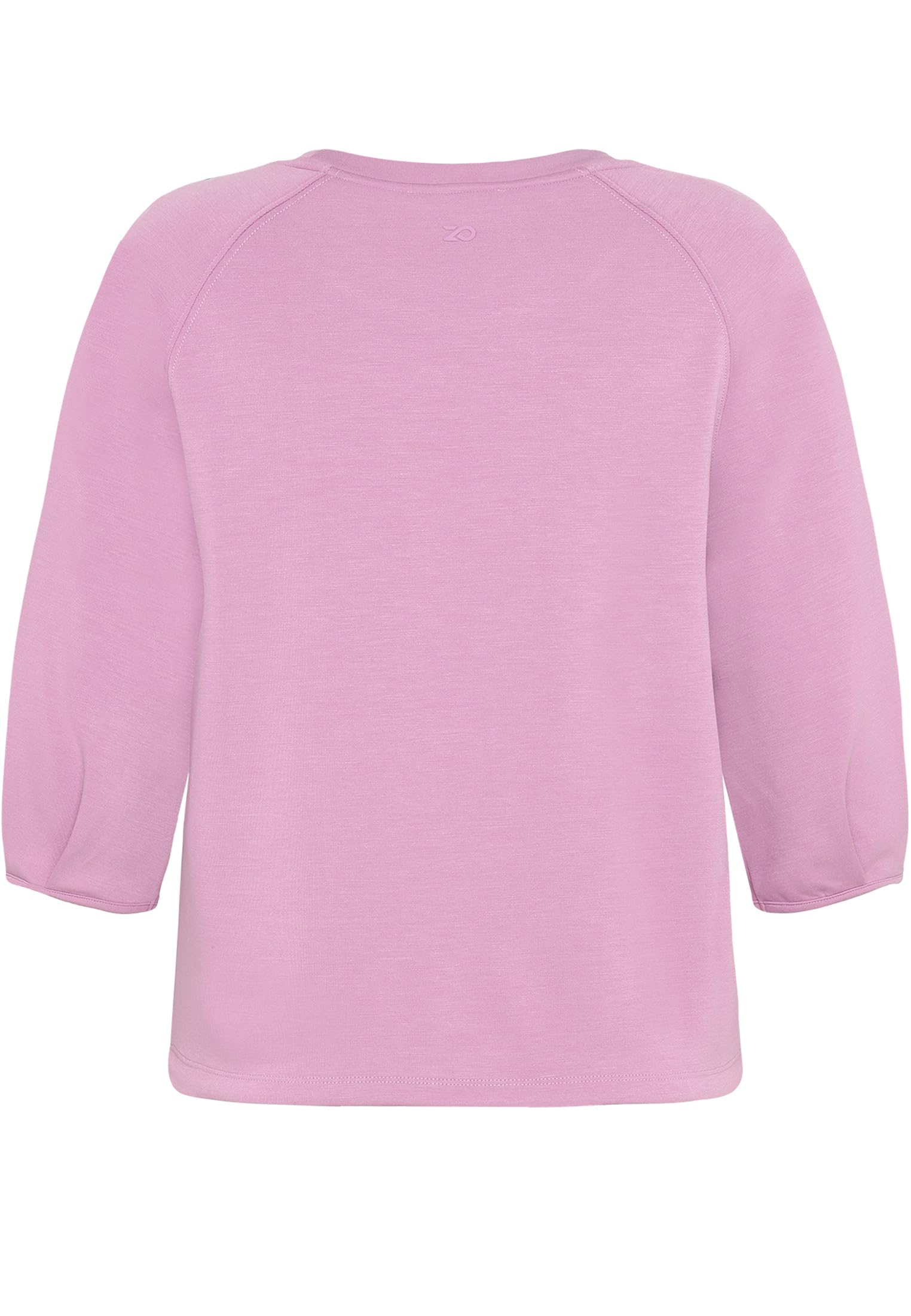 zero Sweatshirt unifarben Smoky Grape Gr.38 Baumwolle