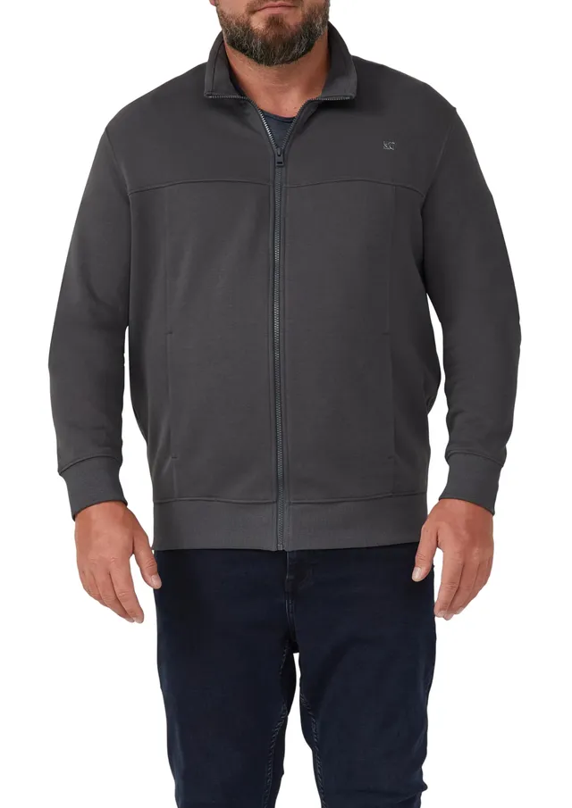 s.Oliver RED LABEL Sweatjacke Stehkragen navy XXL