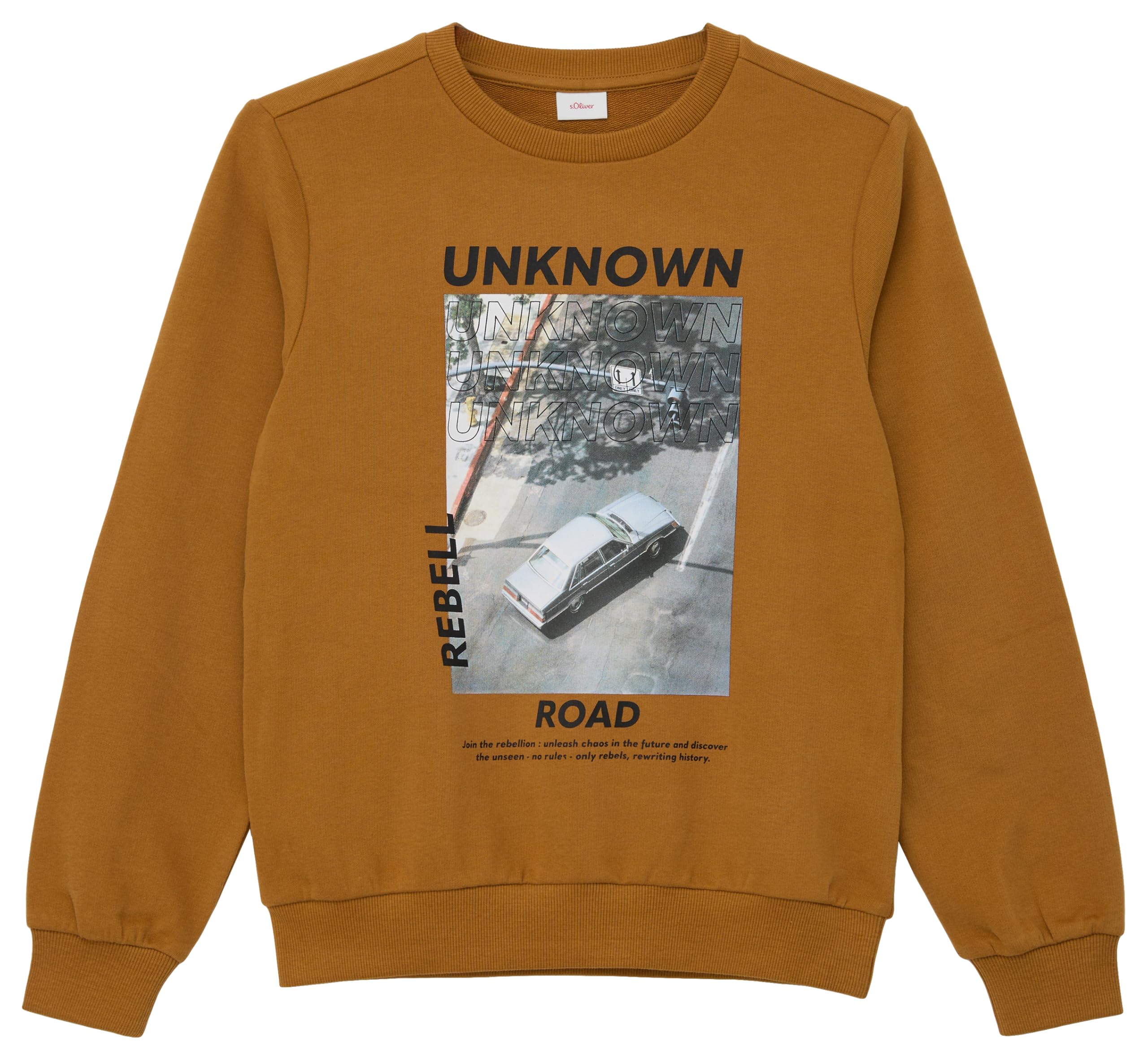 s.Oliver Sweatshirt Baumwollmix Gelb 152