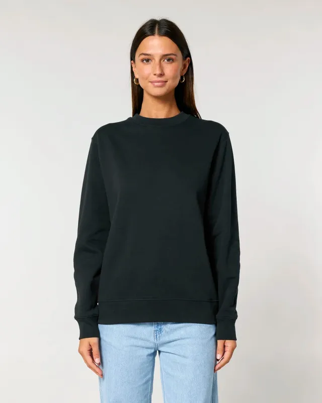 dna merch Round Neck Unisex Sweatshirt Bio-Baumwolle Rundhals