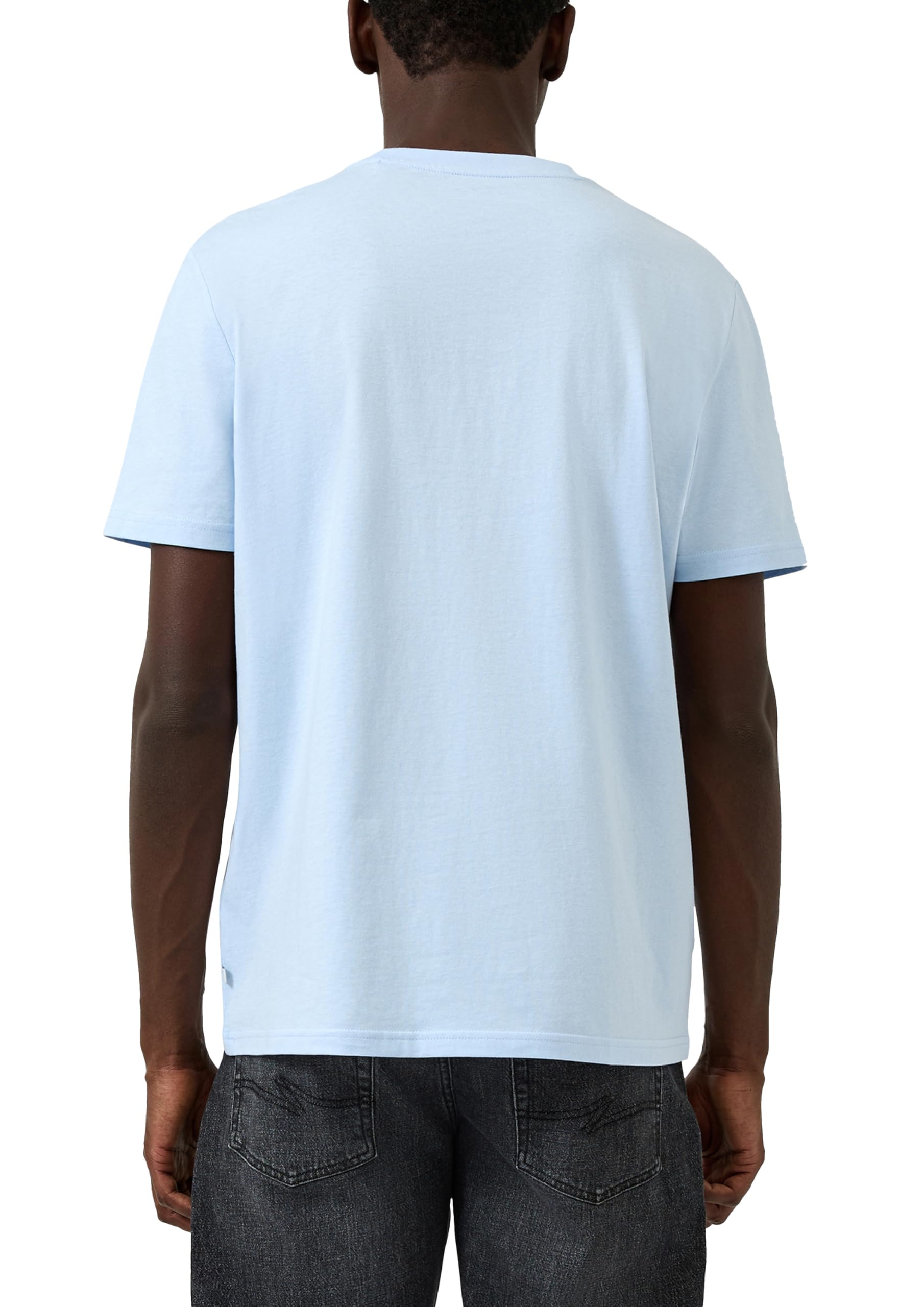 s.Oliver QS T-Shirt mit Frontprint Vintage-Print