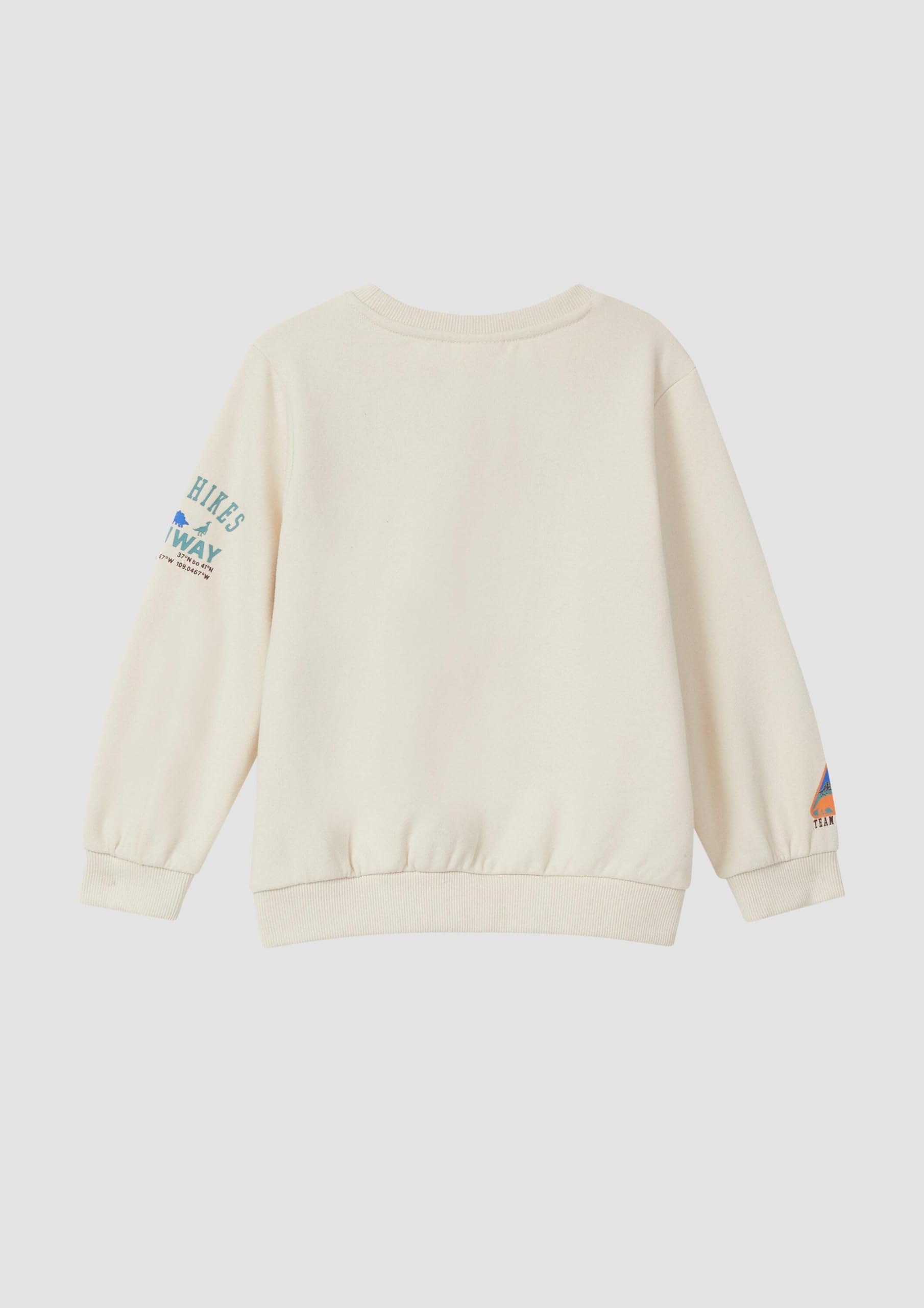 s.Oliver RED LABEL Sweatshirt 3D-Print Stickerei