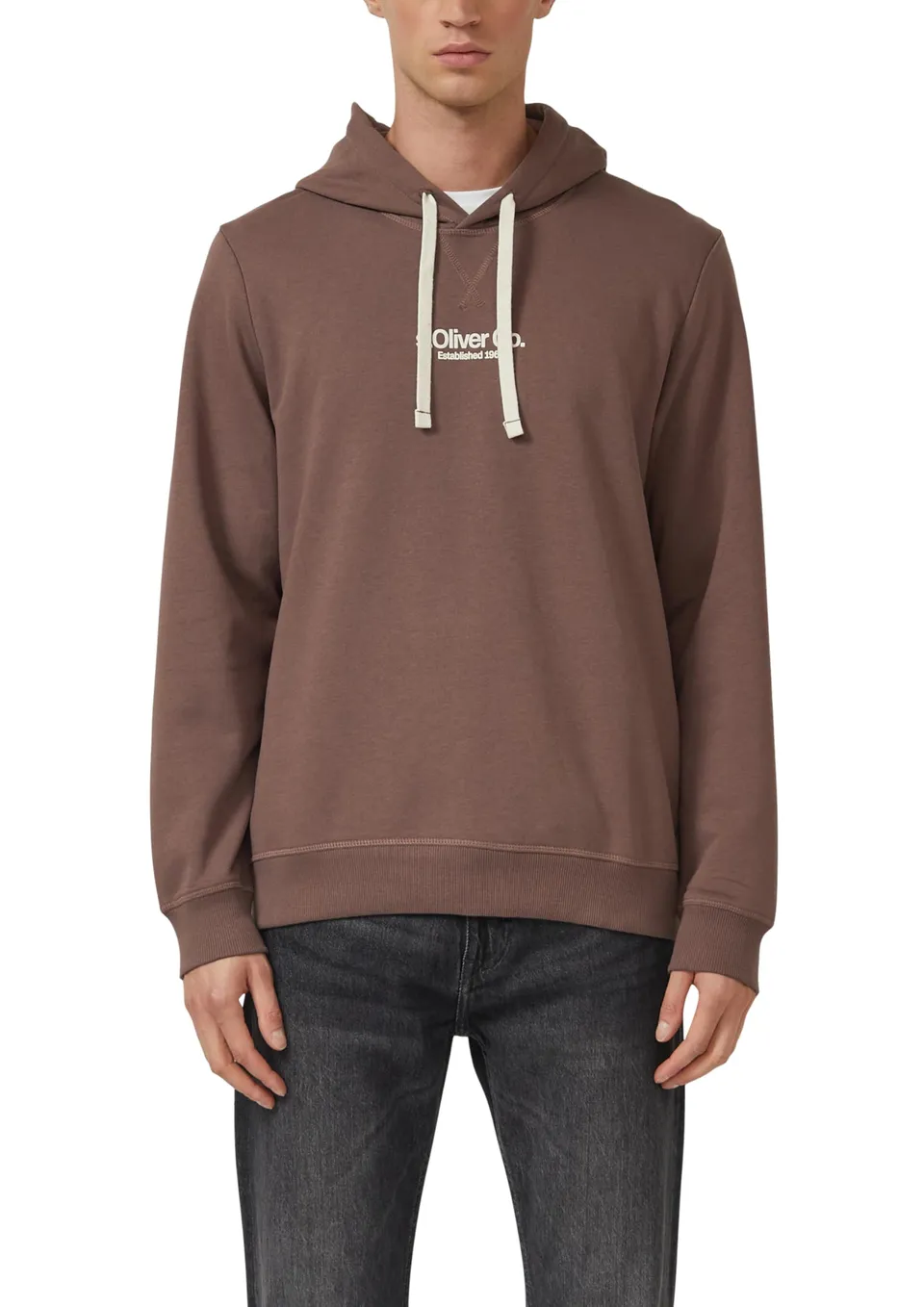 s.Oliver Red Label 2169153 Hoodie Herren L mit Print