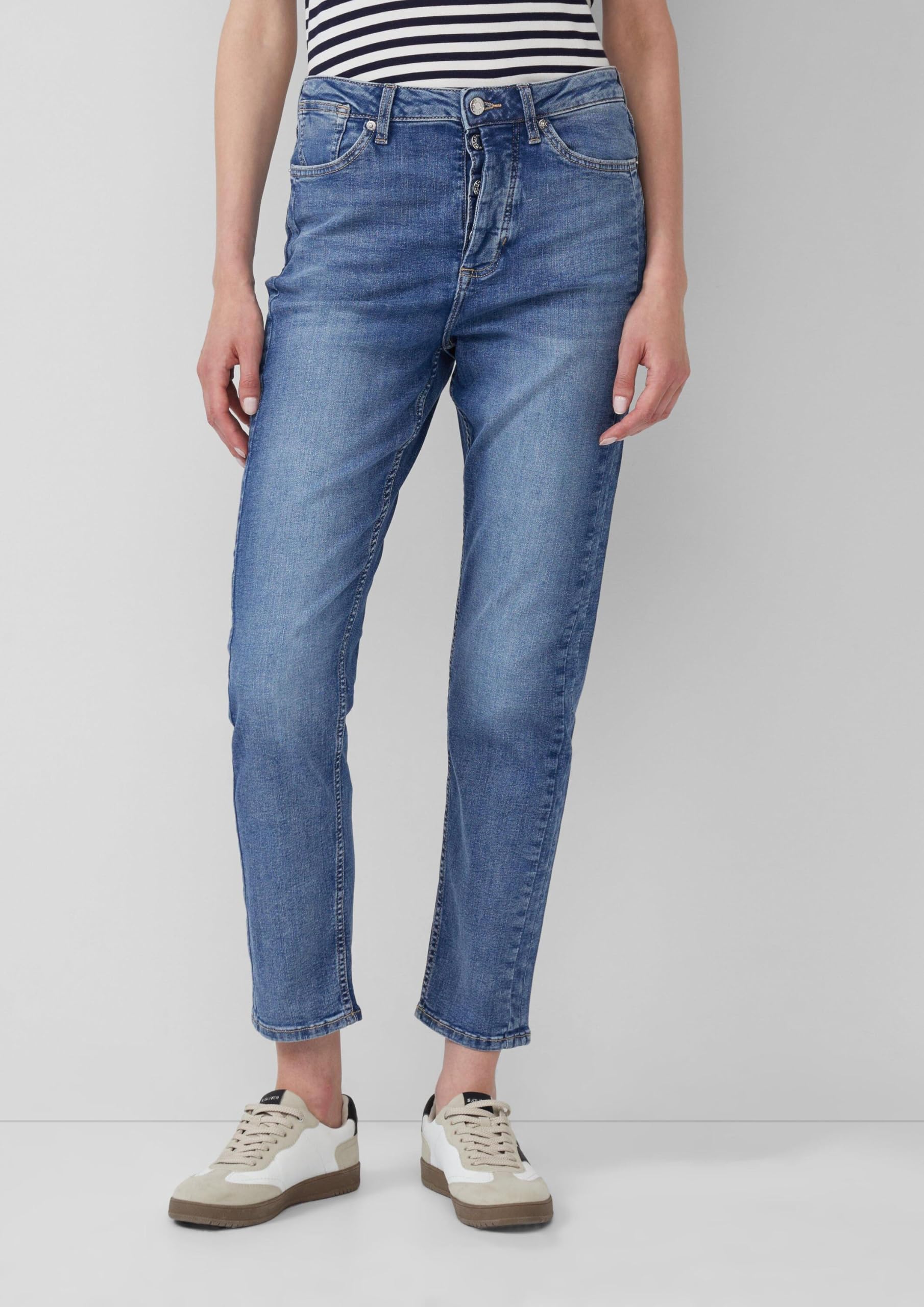 s.Oliver Franciz Boyfriend Jeans Relaxed Fit Baumwolle