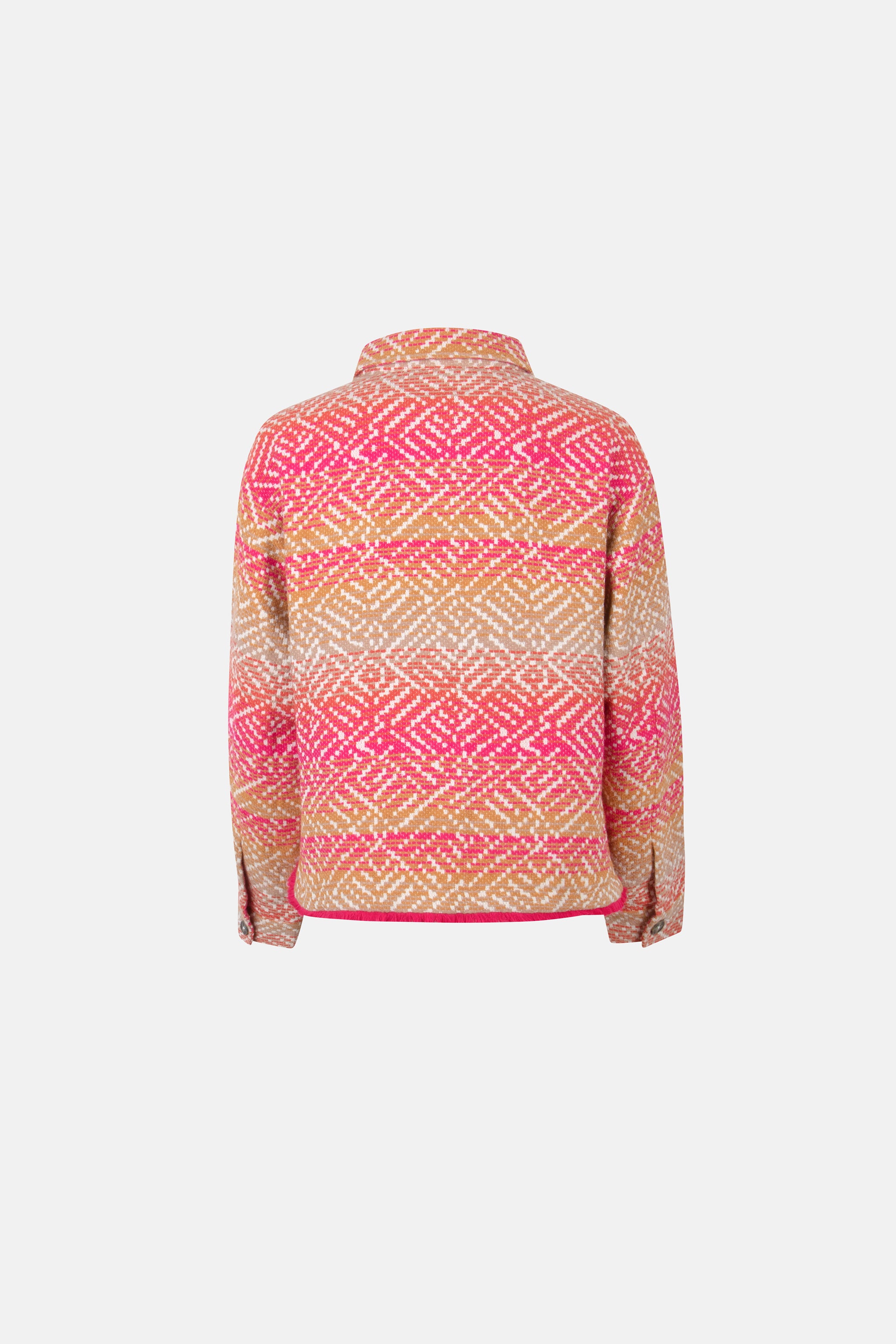 Lieblingsstück IdnaL Jacke orange Baumwolle Hemdkragen