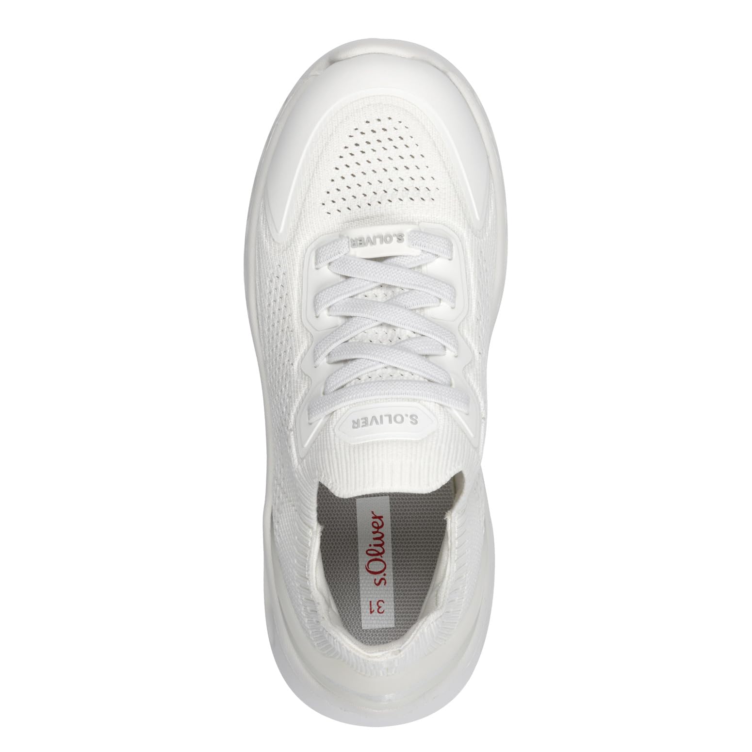 s.Oliver Junior Mädchen-Sneaker Chunky-Sohle flach