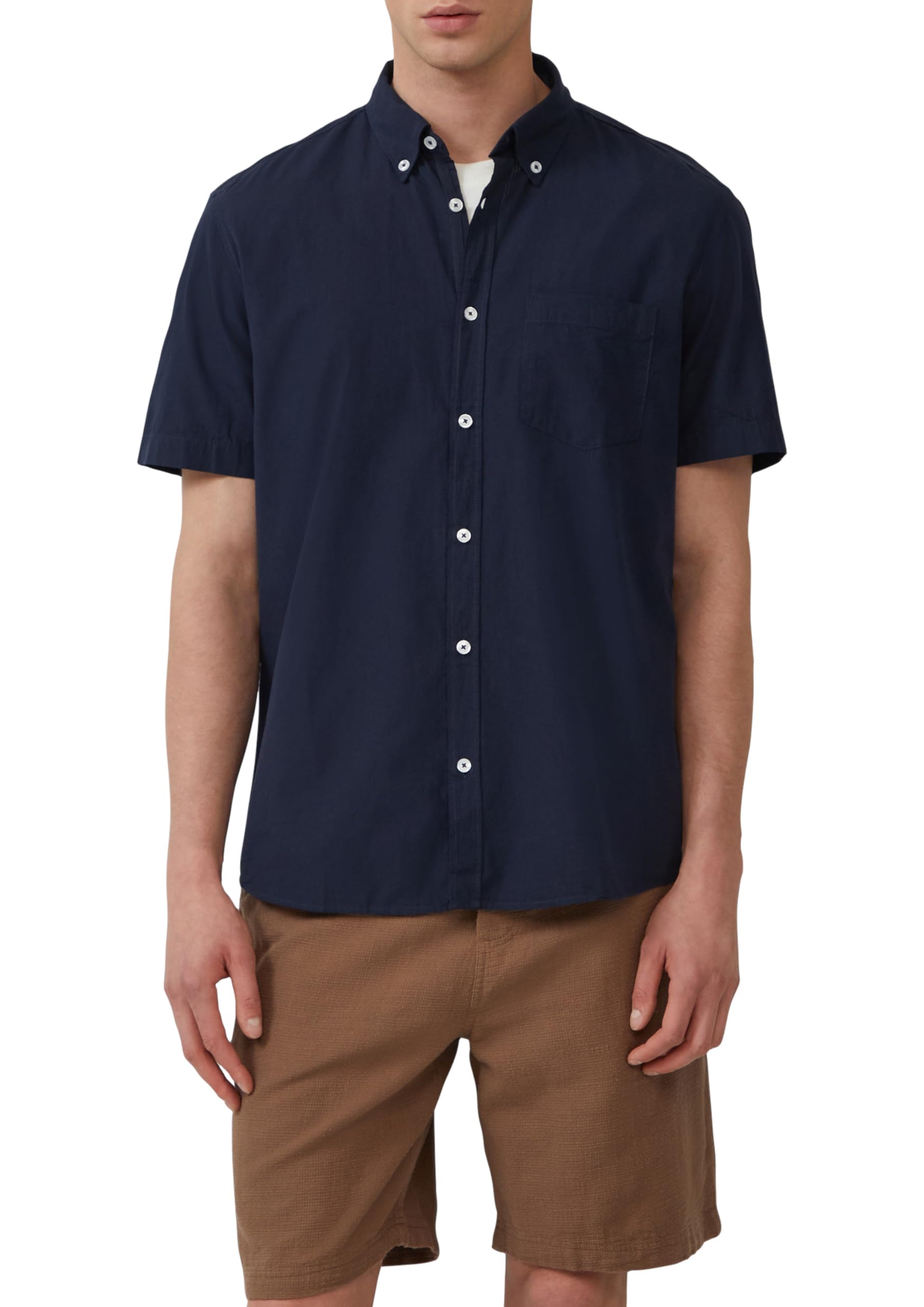 s.Oliver RED LABEL 2161421 Hemd weiß kurzarm L