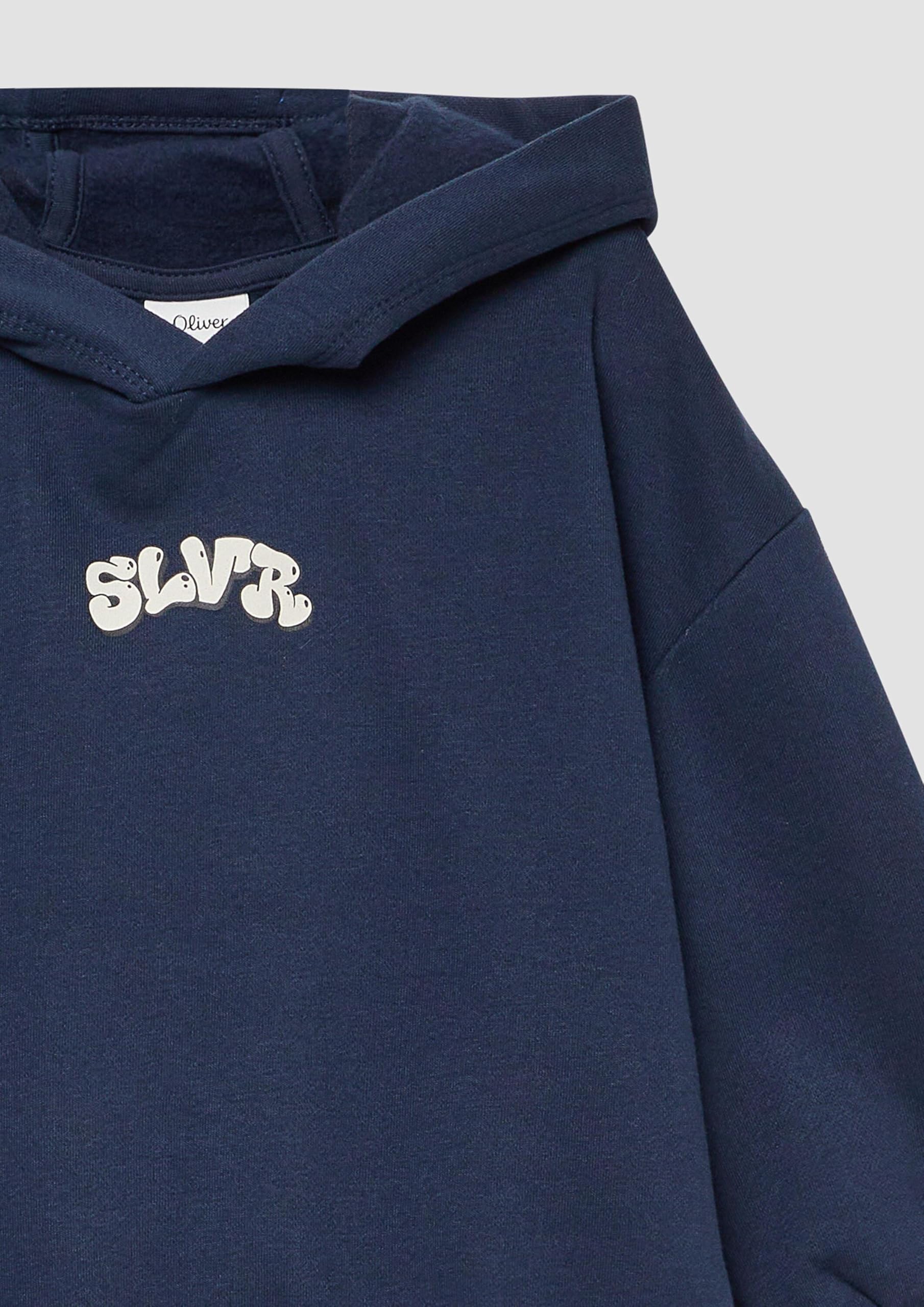 s.Oliver RED LABEL Hoodie Graffiti oversize 116-122 locker