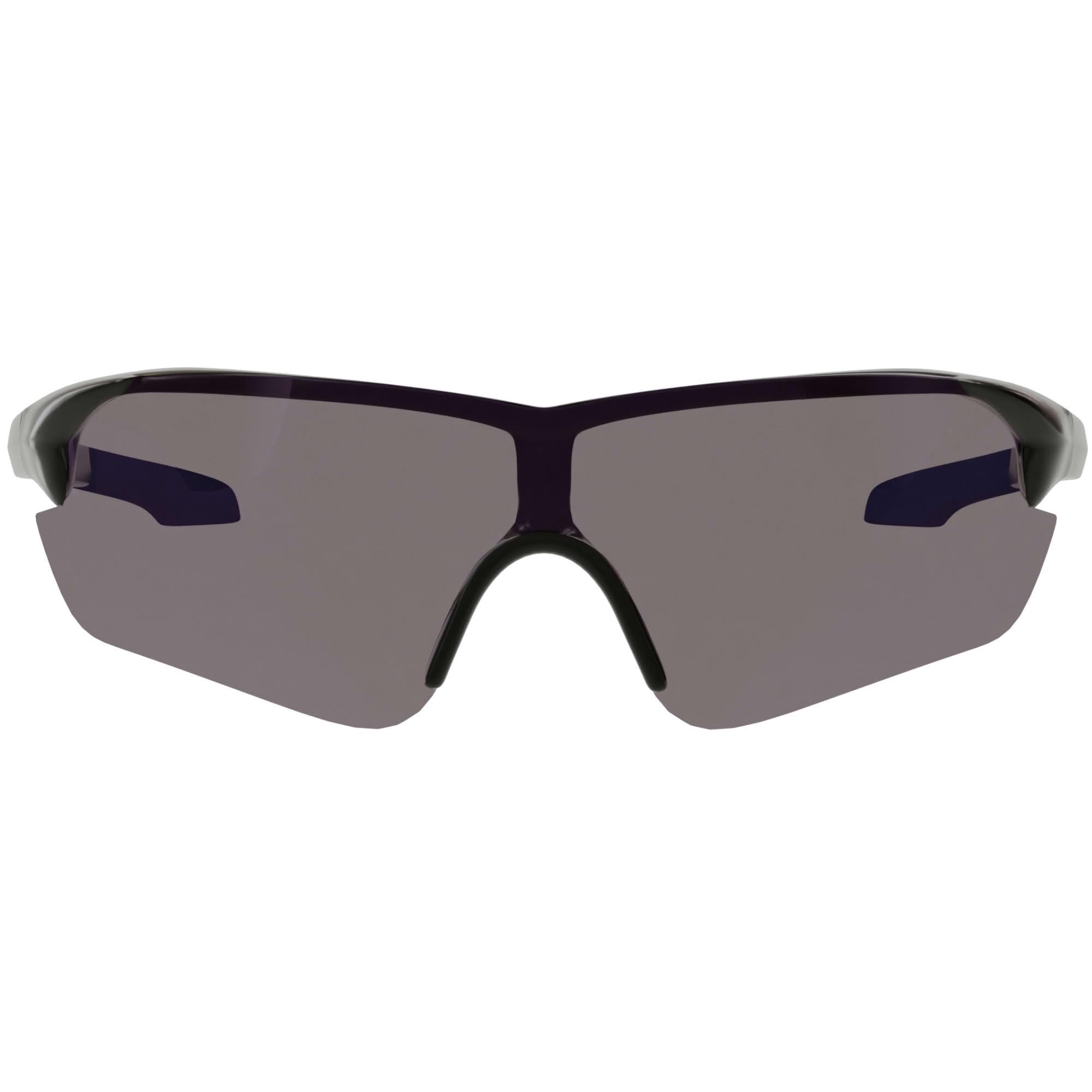 BEZLIT Sport Shield Sonnenbrille Black Blue polarisiert