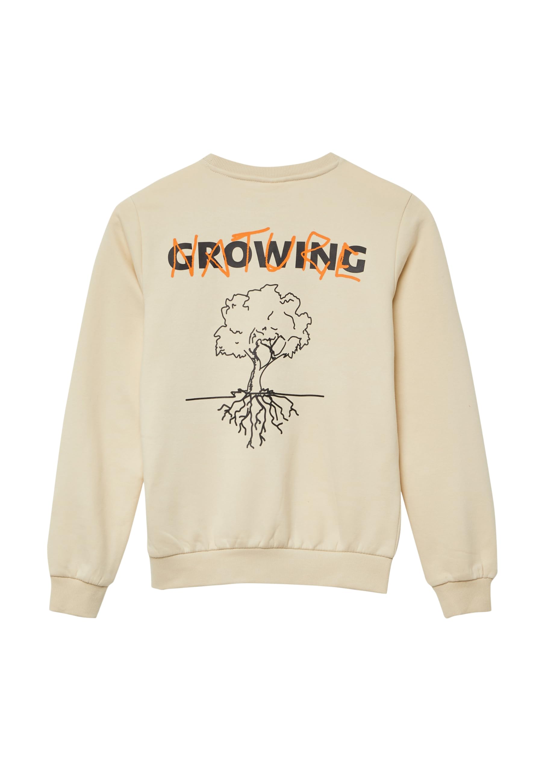 s.Oliver Red Label Sweatshirt Rückenprint kuschelig