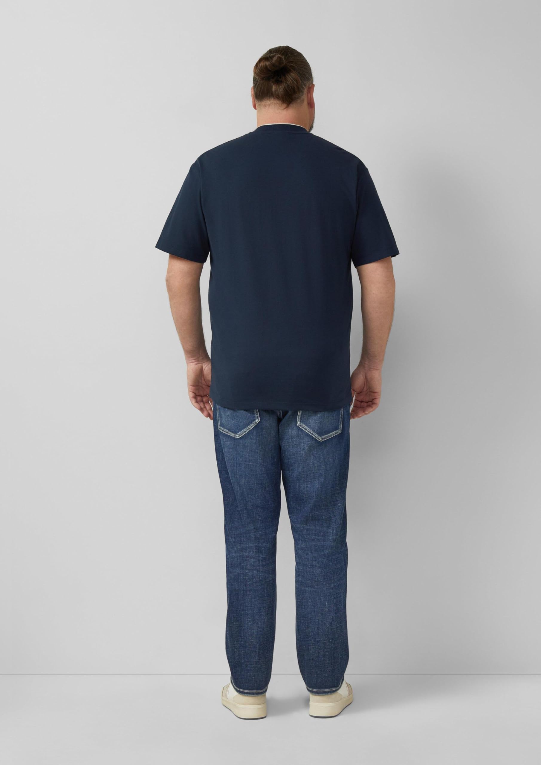 s.Oliver Polo-Shirt Pikée elastisch Navy XXL