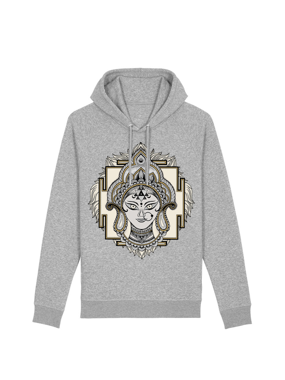 dna merch Sonja Punktum Durga Hoodie Schwarz mit Print