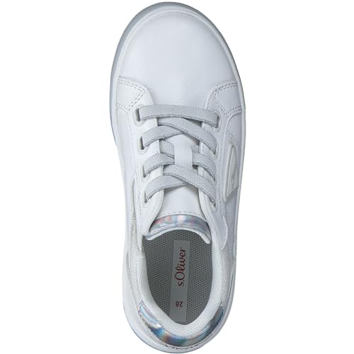 s.Oliver Junior Mädchen Sneaker 33 EU flach Schnürsenkel