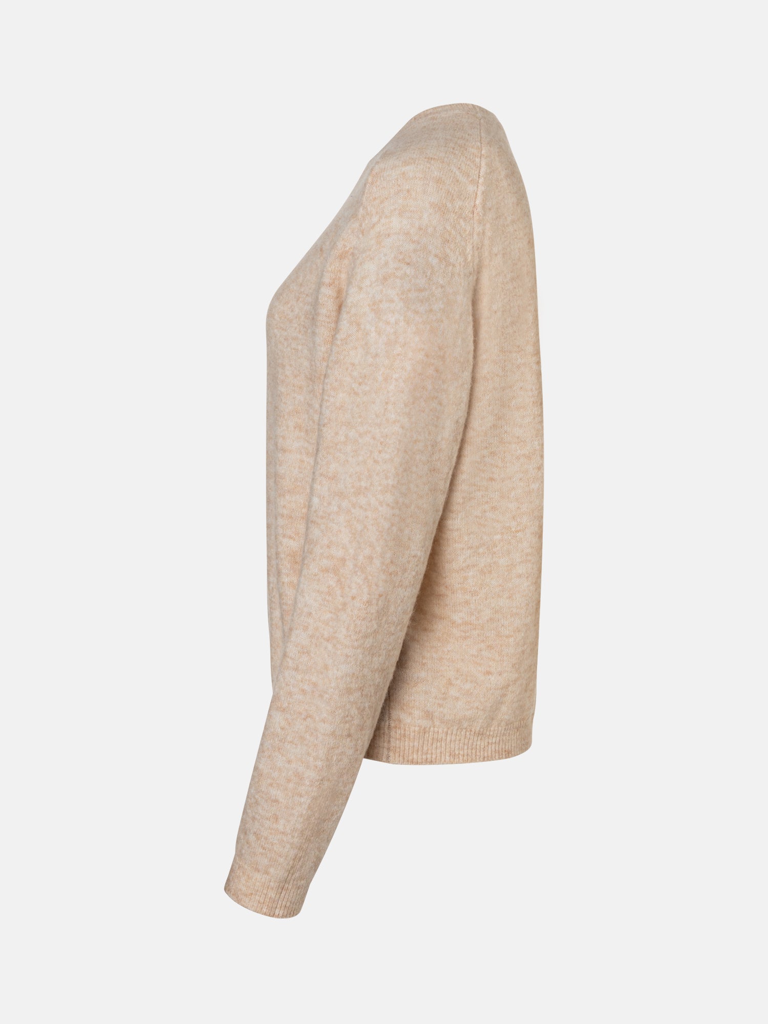 Lieblingsstück SamsaraEP Pullover Alpakamix beige Rundhals