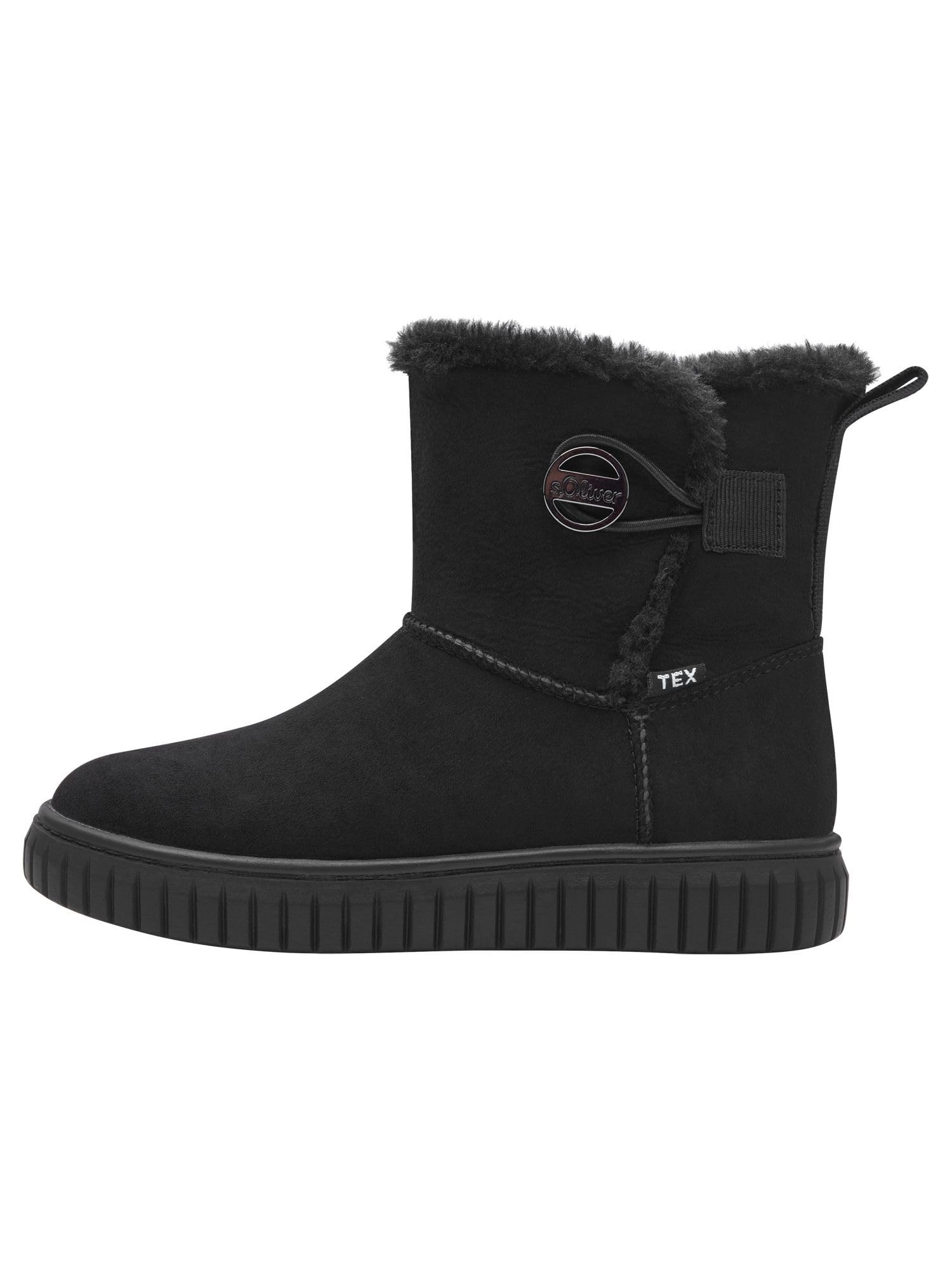 s.Oliver WL Boot 5-46302-43 Winterstiefel 32 Schwarz gefüttert
