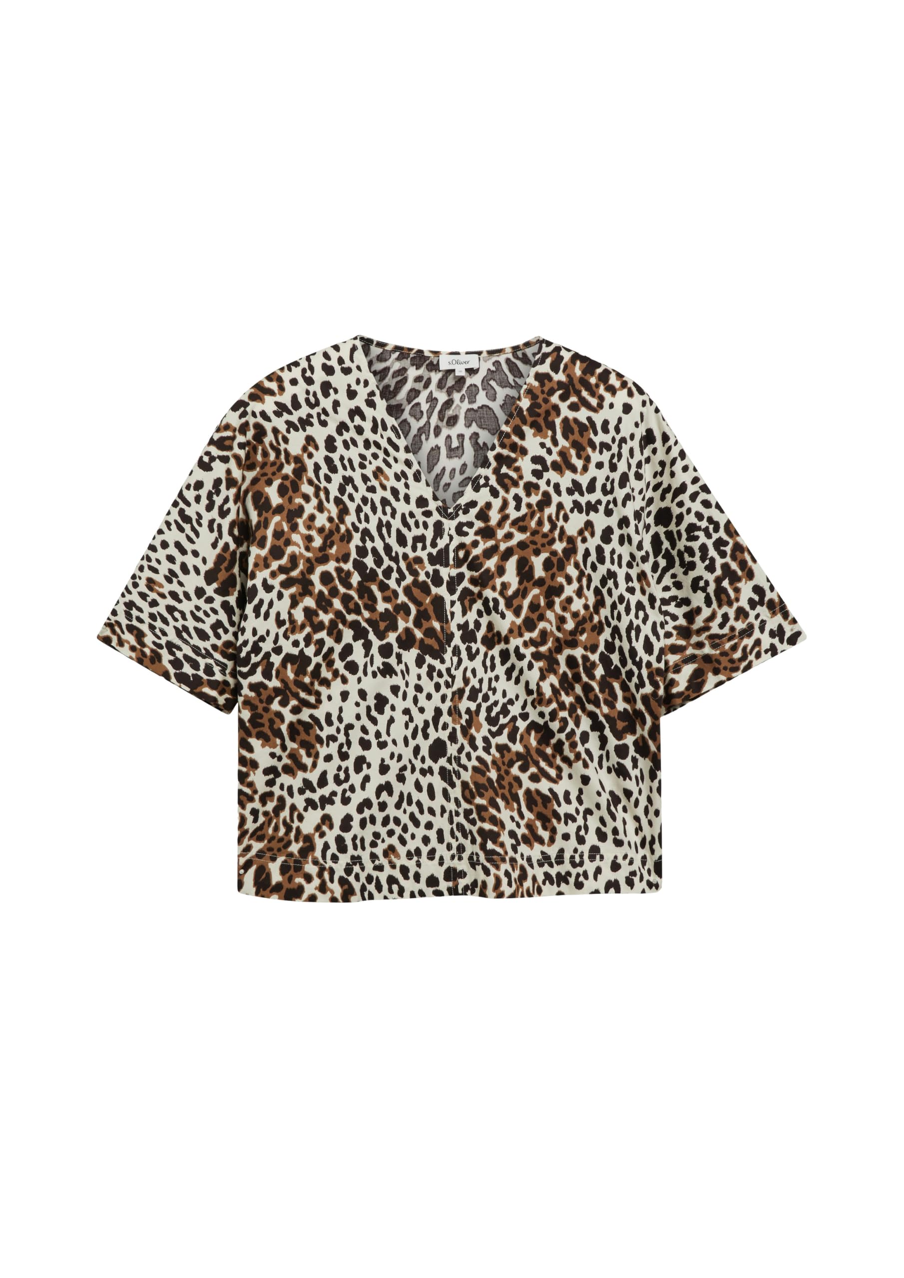 s.Oliver RED LABEL Baumwollbluse Relaxed Fit