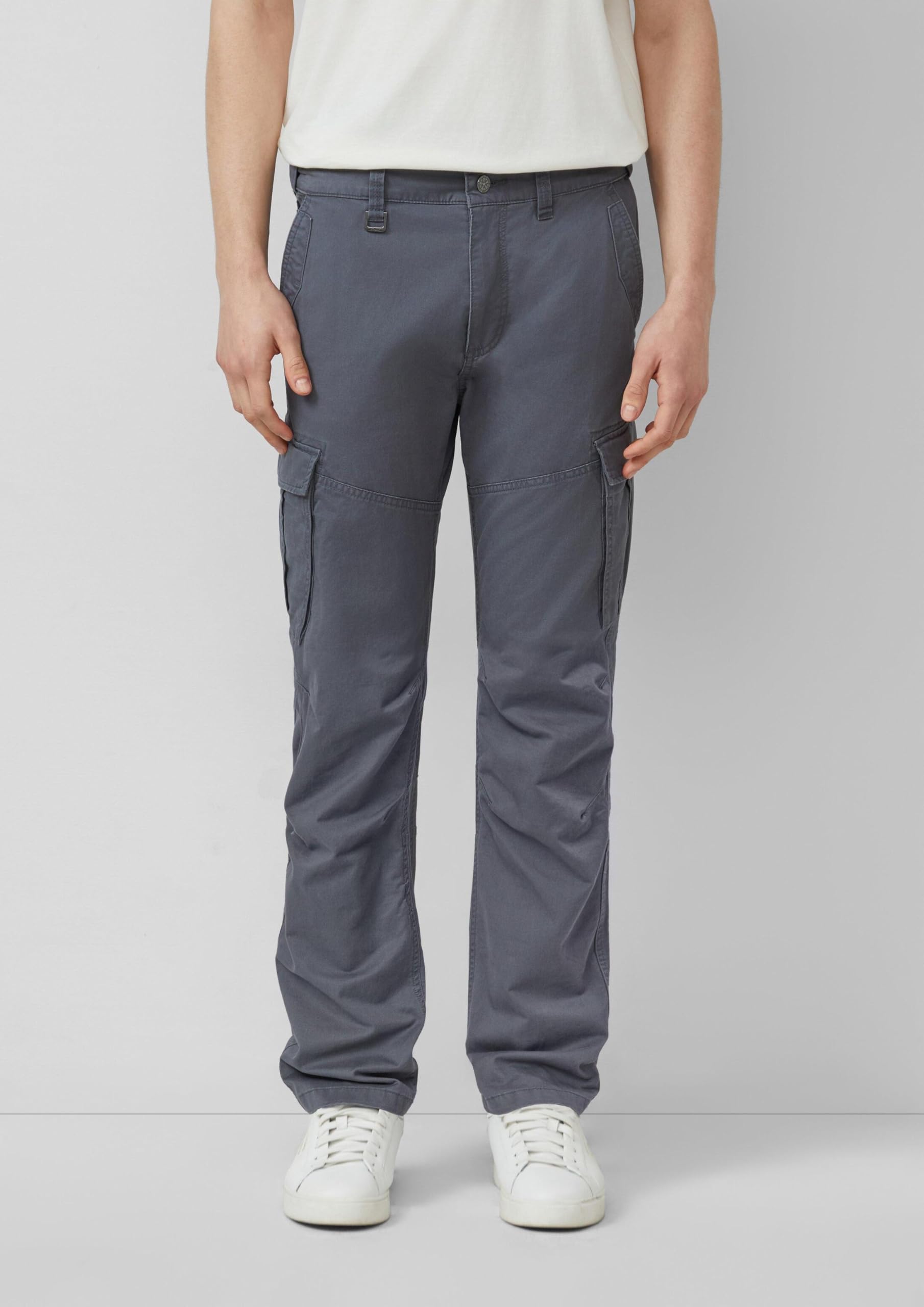 s.Oliver Chicago Cargo-Hose Baumwollstretch olivgrün