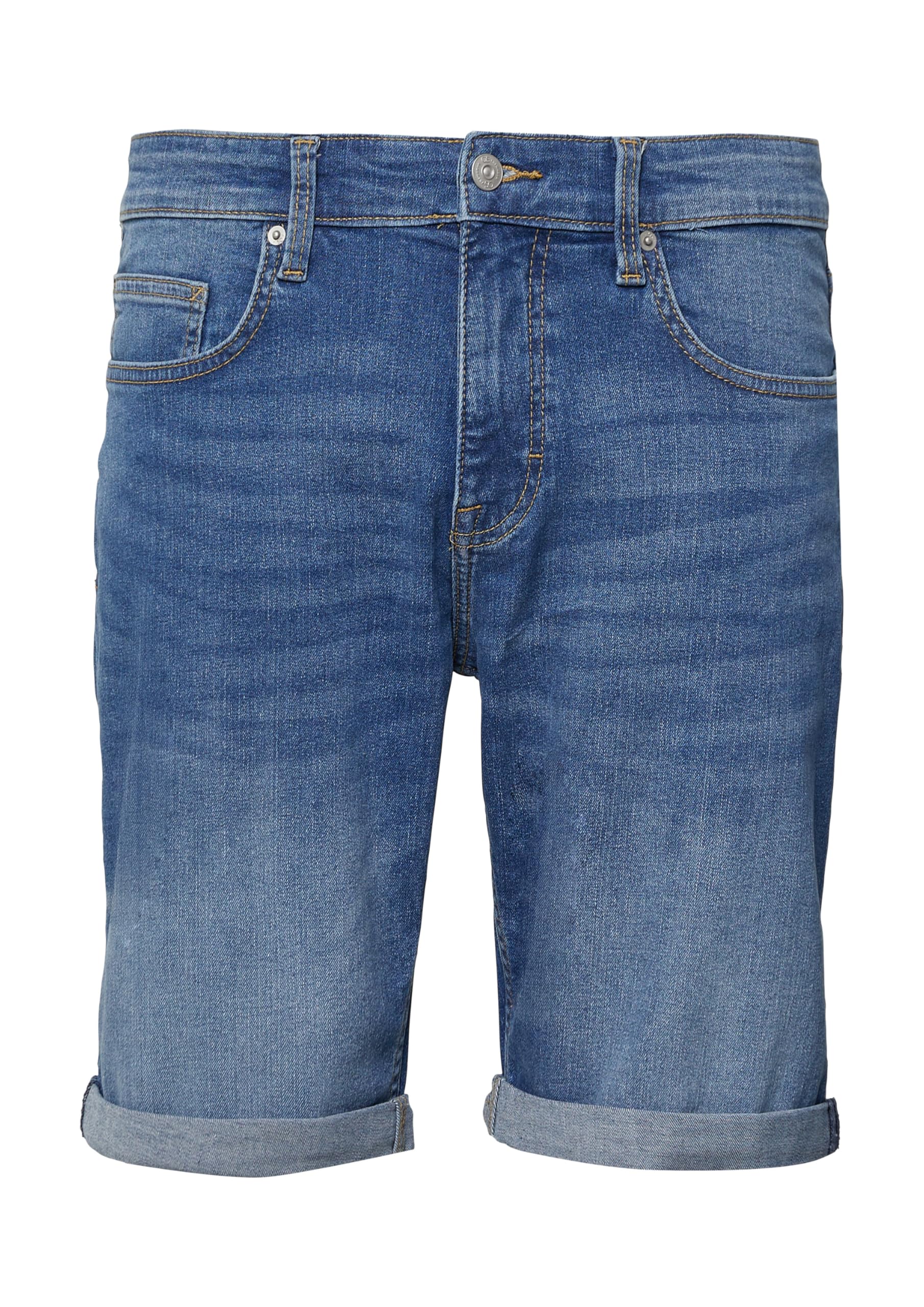 s.Oliver QS Jeans Bermuda Shorts Denim BlauMid