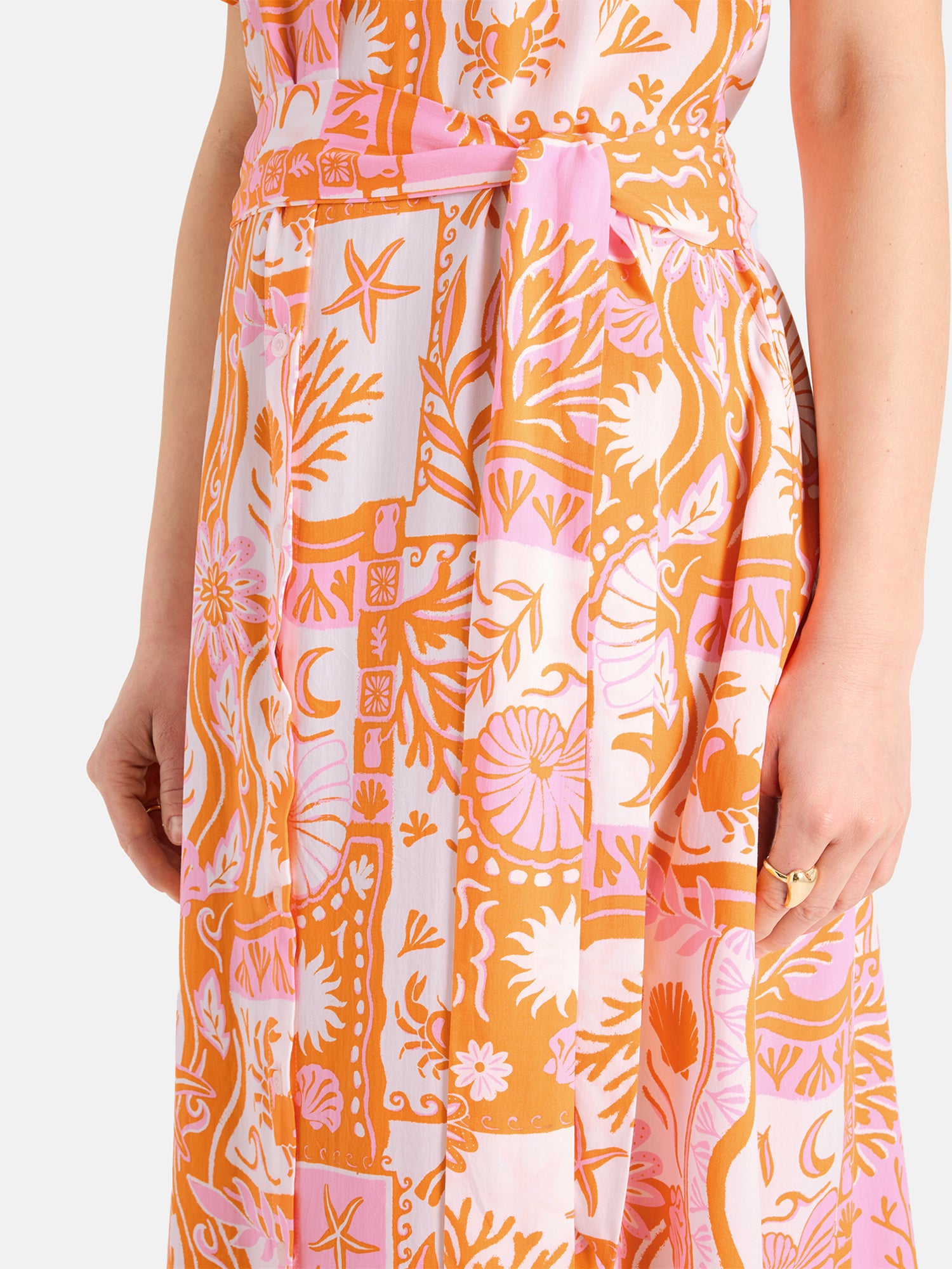 Lieblingsstück ElnaL Kleid orange aus Viskose