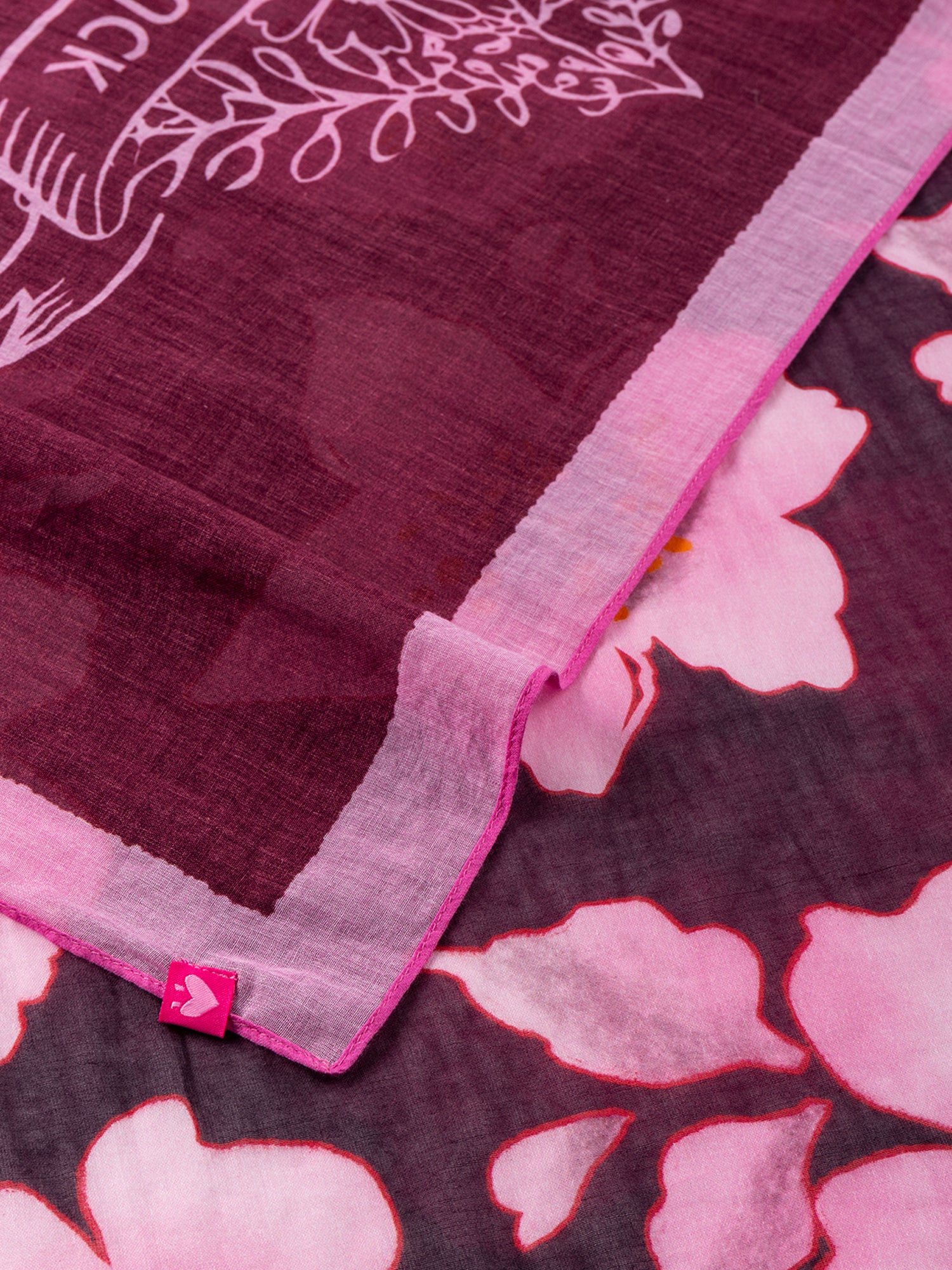 Lieblingsstück MadiL Tuch Baumwolle 80x200 rosa