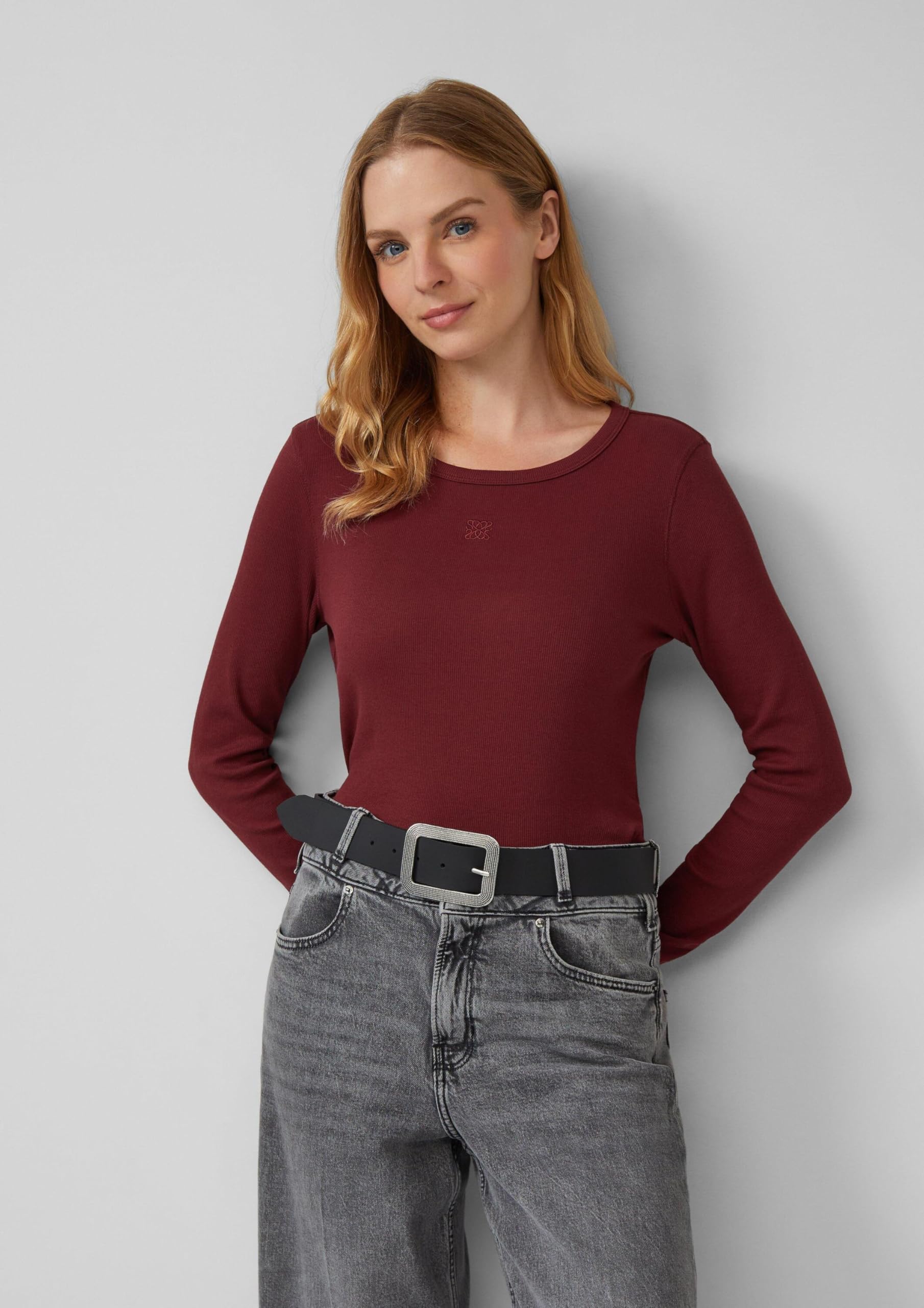 s.Oliver RED LABEL 2169637 Gürtel Damen schmal