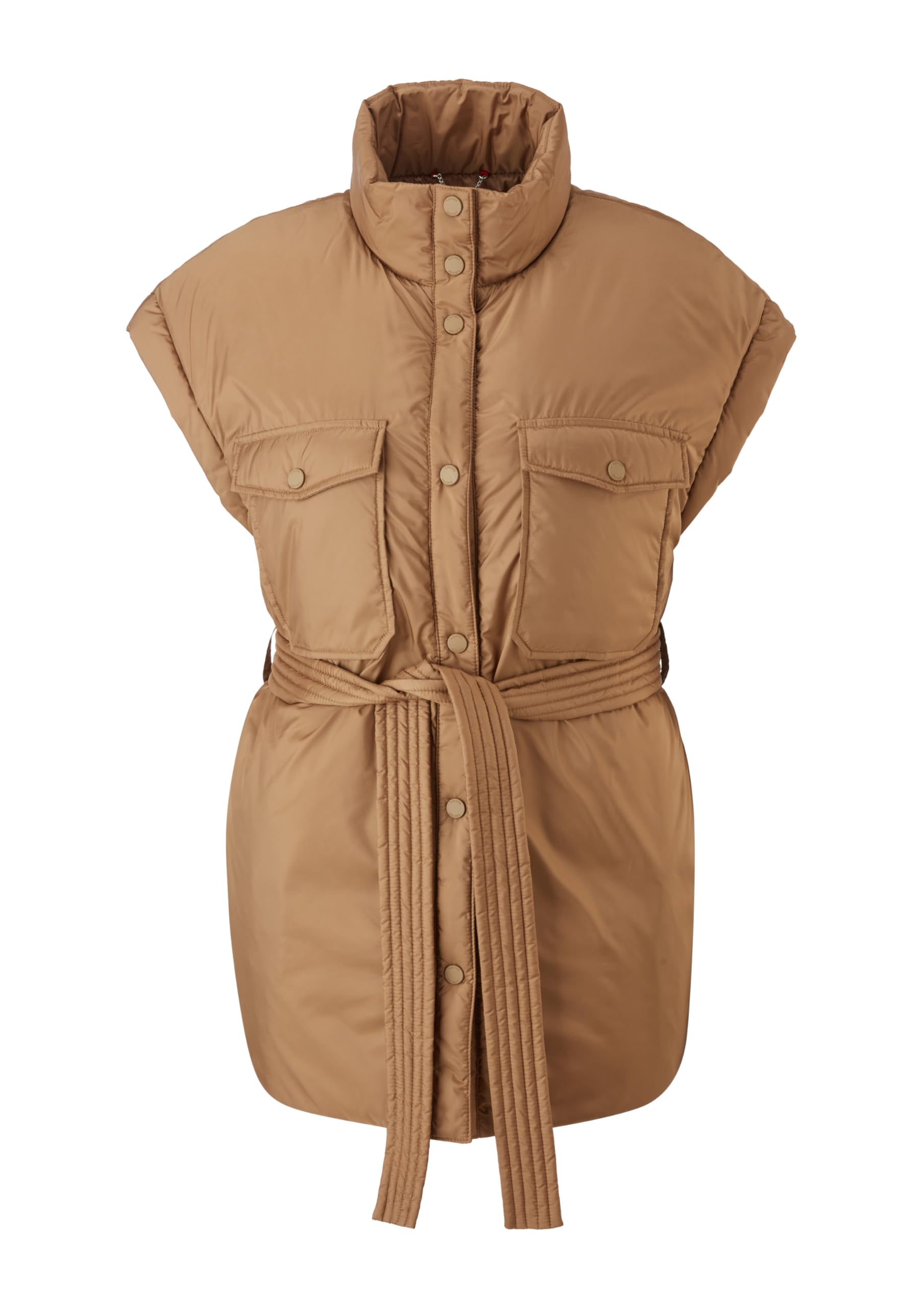 s.Oliver RED LABEL Steppweste Damen mit Gürtel wattiert