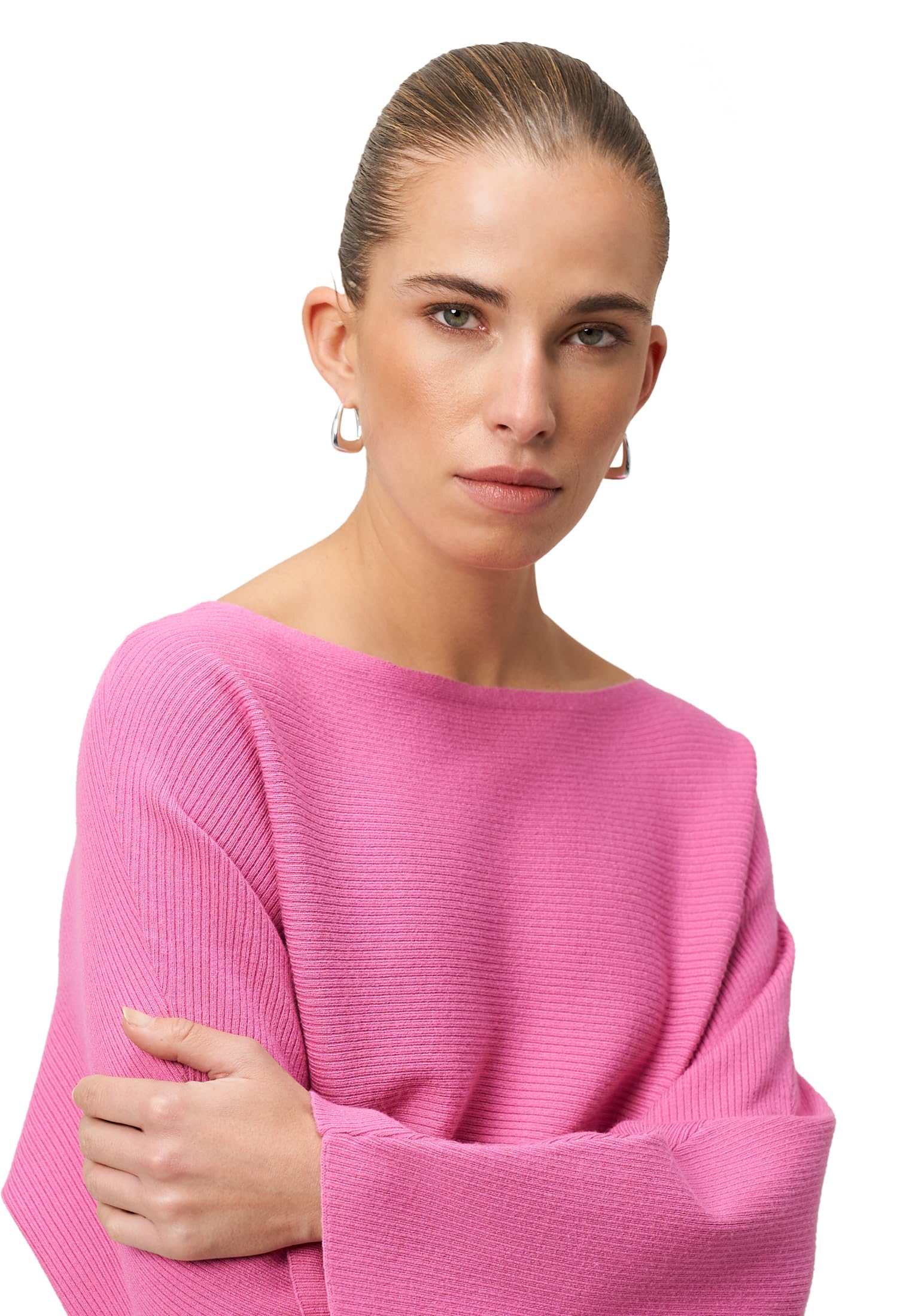 zero Strickpullover U-Bootausschnitt Raspberry Gr. 40