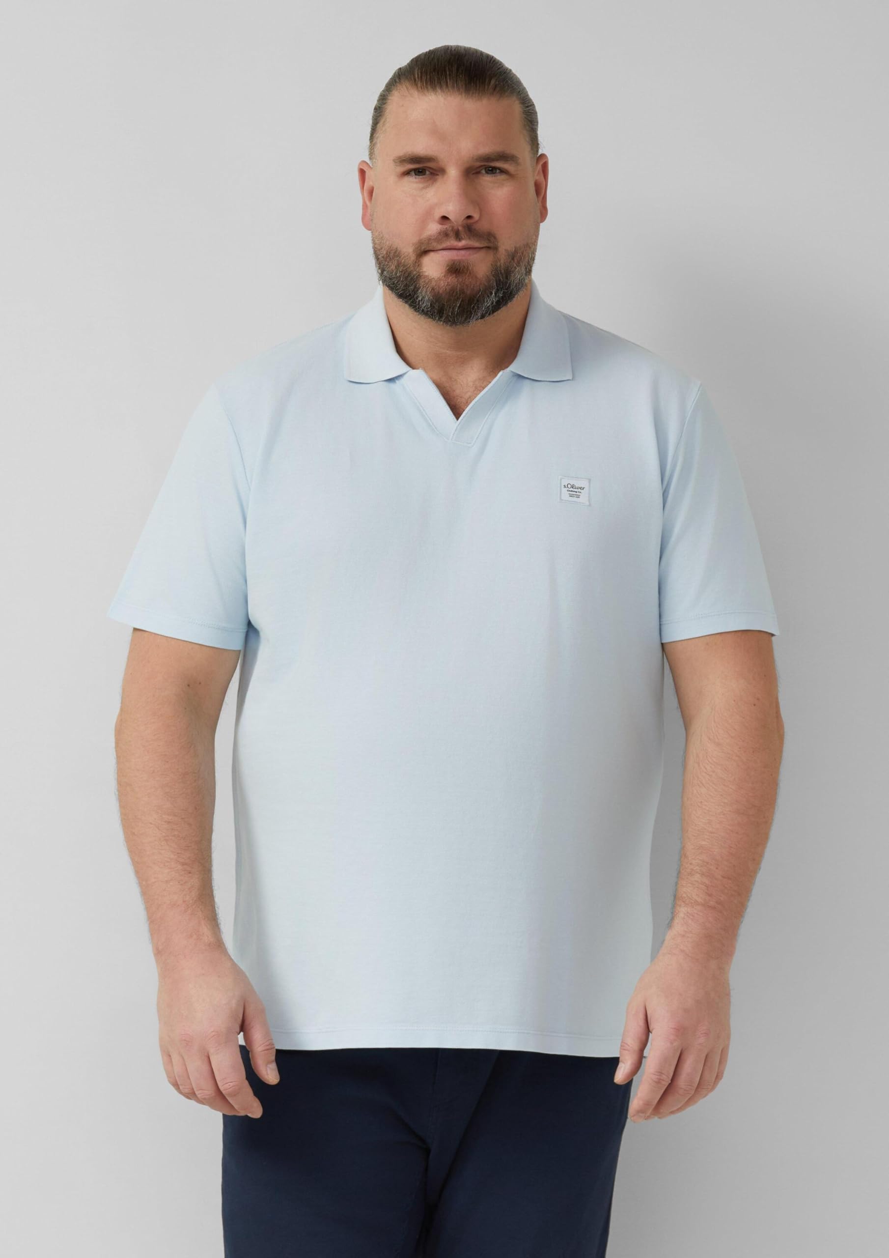 s.Oliver Junior Baumwoll-Piqué Poloshirt 5XL Garment Dye